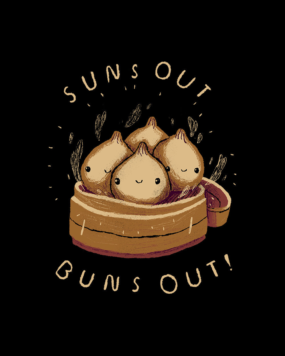 Suns Out Buns Out T-Shirt Australia Online #colour_black