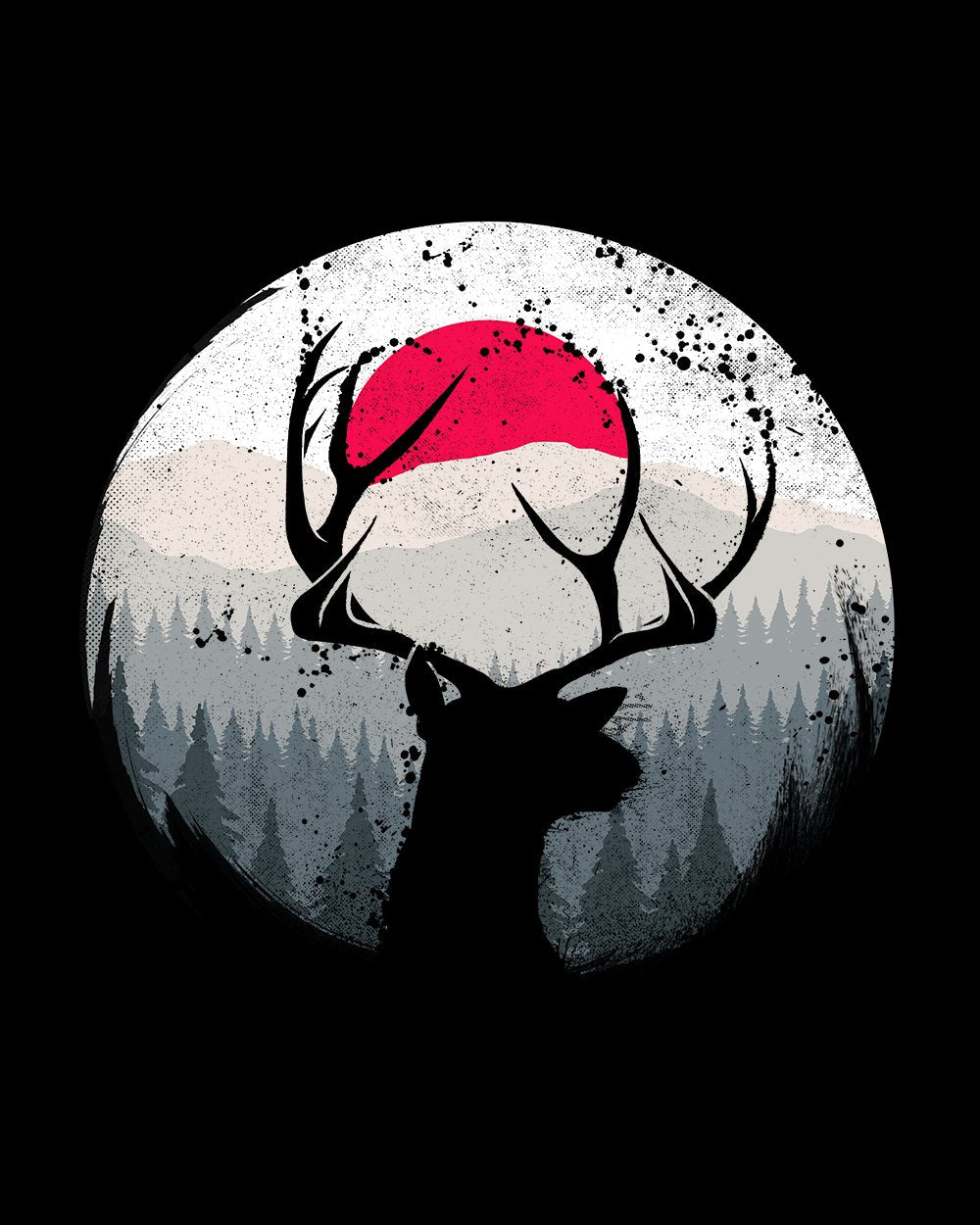 Wild Forever T-Shirt Australia Online #colour_black