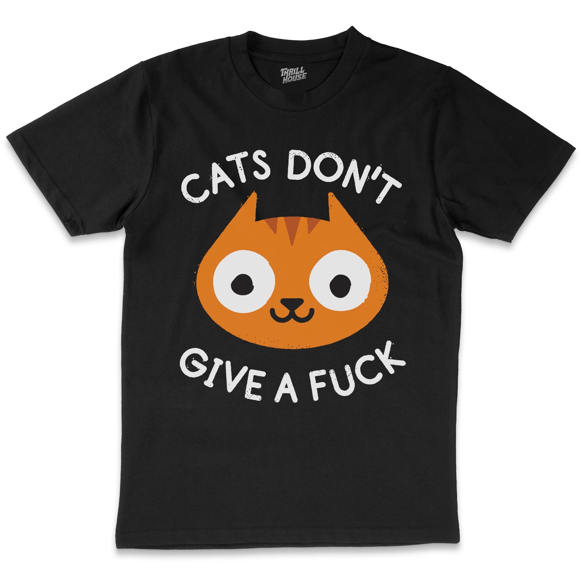 Careless Whisker Rude Cat Kitten Kitty Animal Offensive Slogan Pet Cotton T-Shirt