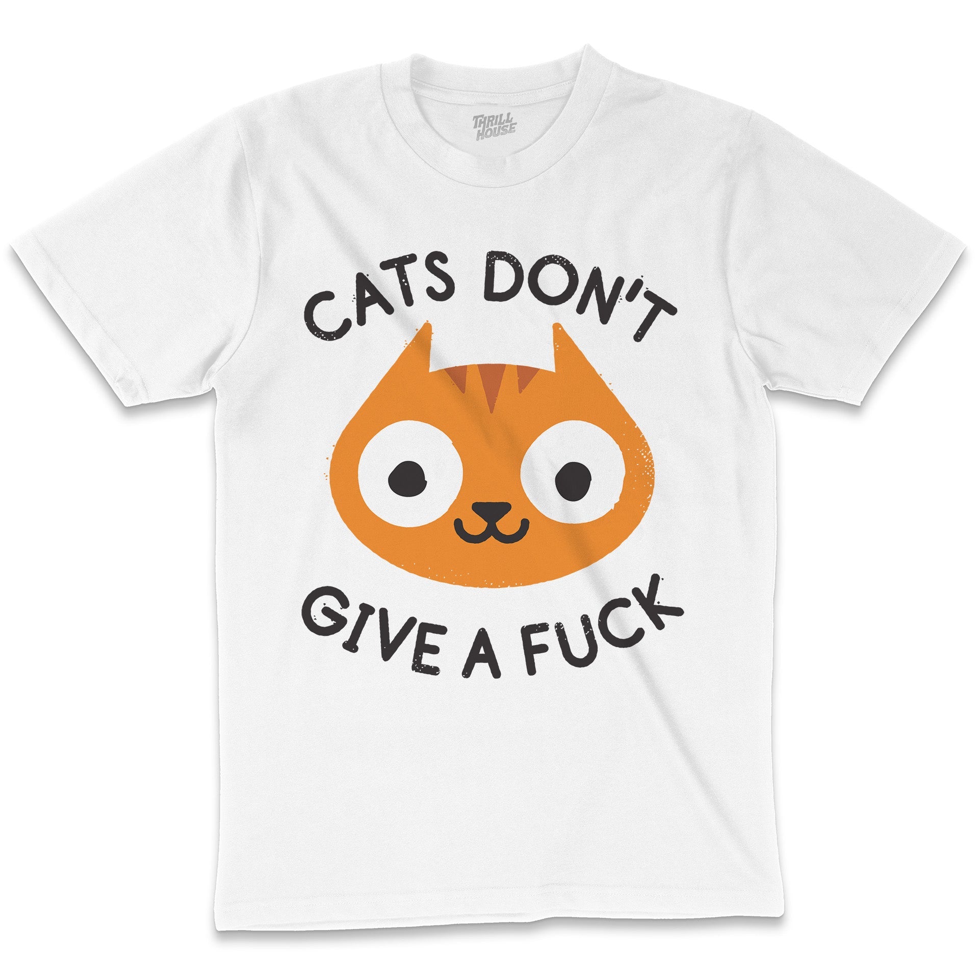 Careless Whisker Rude Cat Kitten Kitty Animal Offensive Slogan Pet Cotton T-Shirt