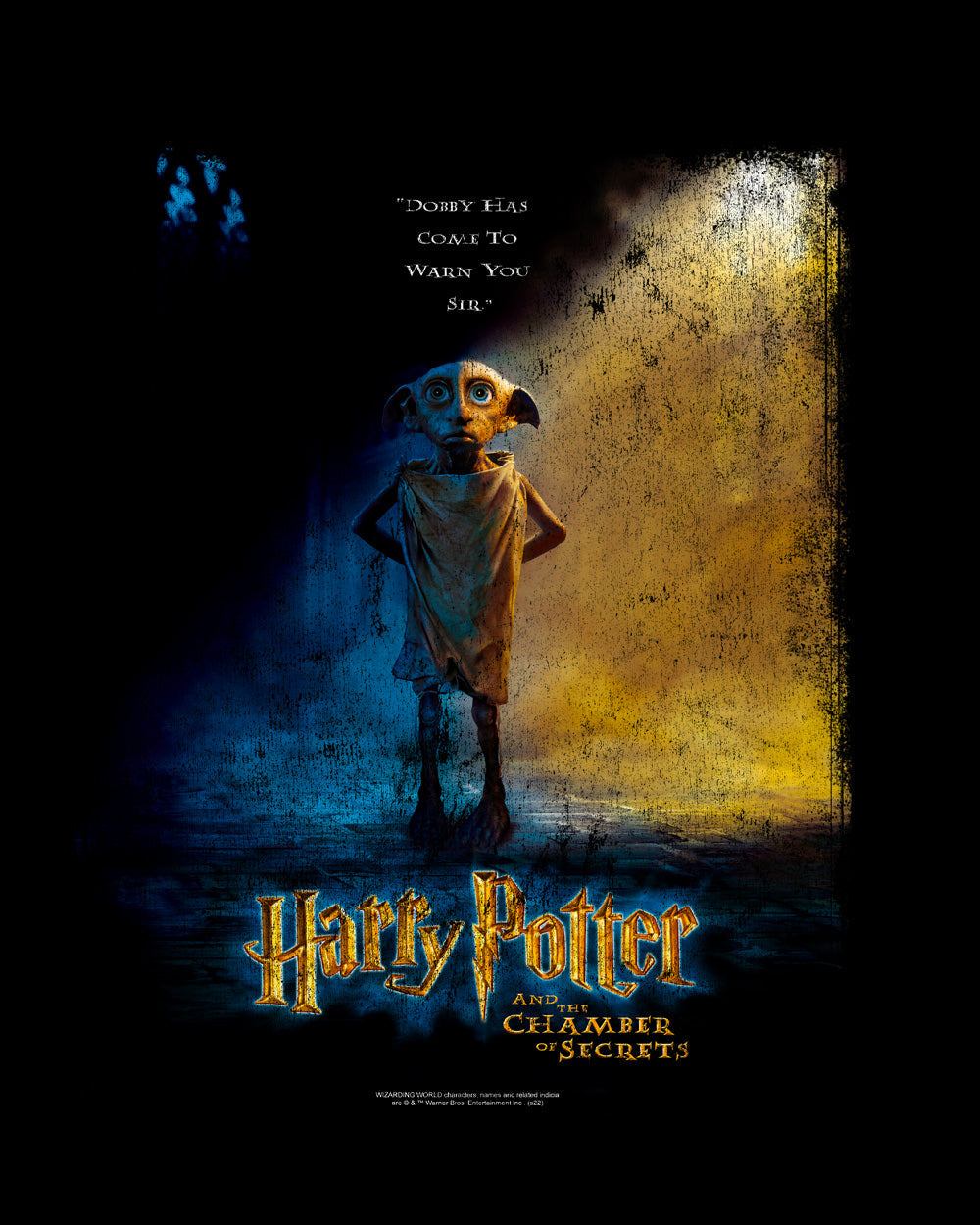 Harry Potter Dobby Hogwarts House Elf Wizard World Officially Licensed Cotton T-Shirt