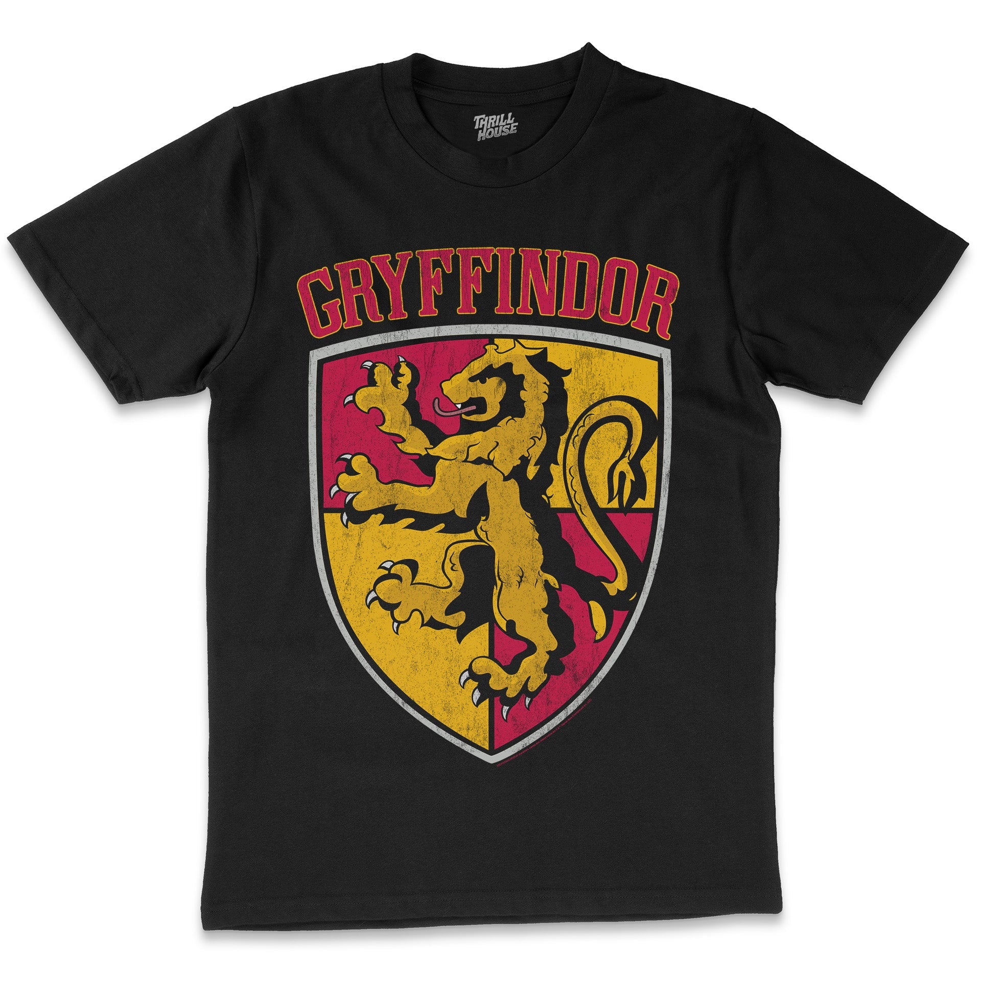Harry Potter Gryffindor Crest Hogwarts Witchcraft Wizardry School Officially Licensed Cotton T-Shirt
