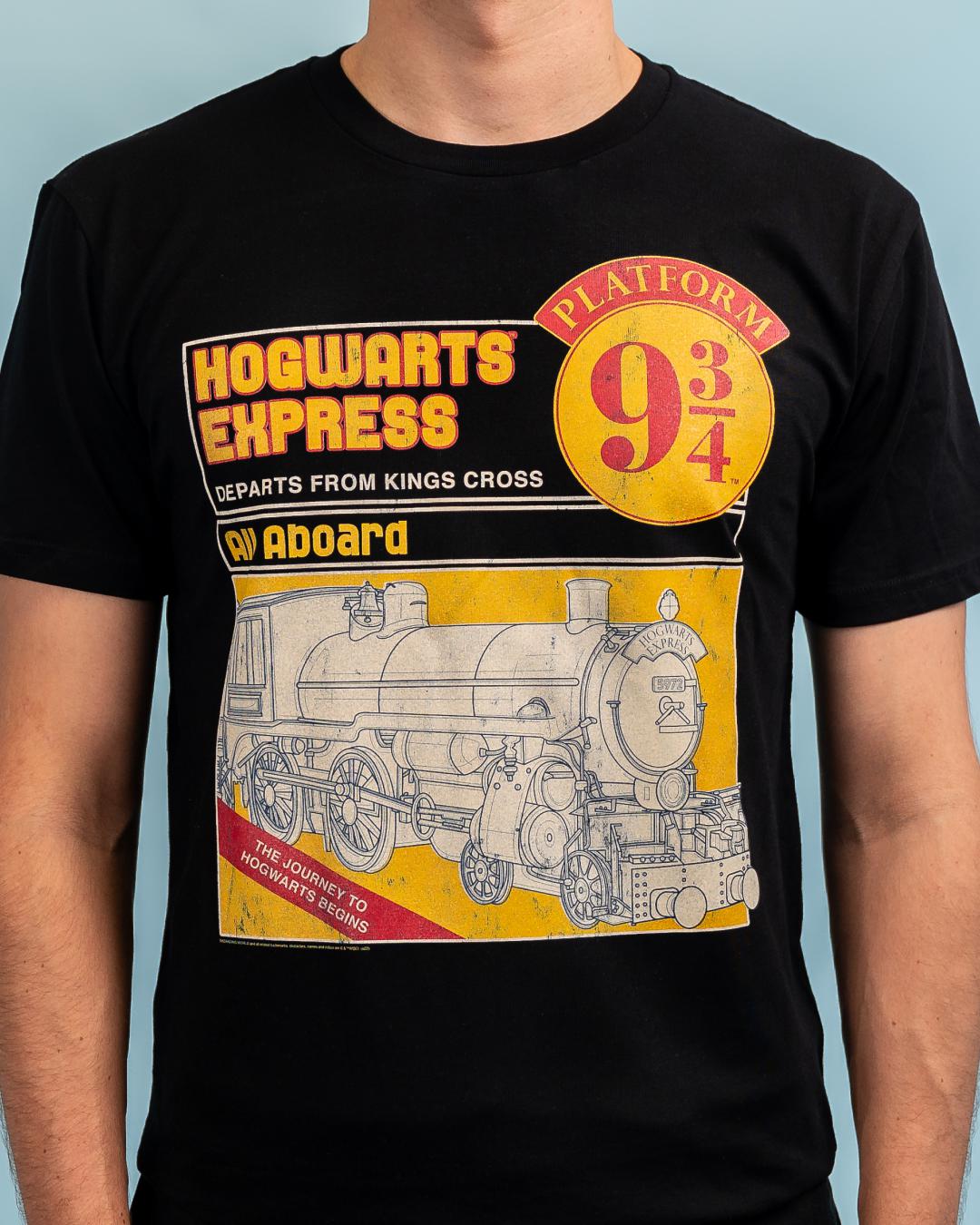 Platform Nine and Three Quarters T-Shirt Australia Online #colour_black