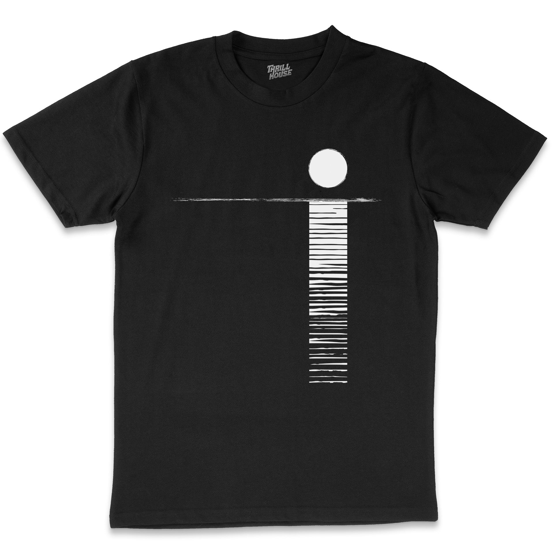 Moonlight Sun Artsy Ocean Nature Cotton T-Shirt