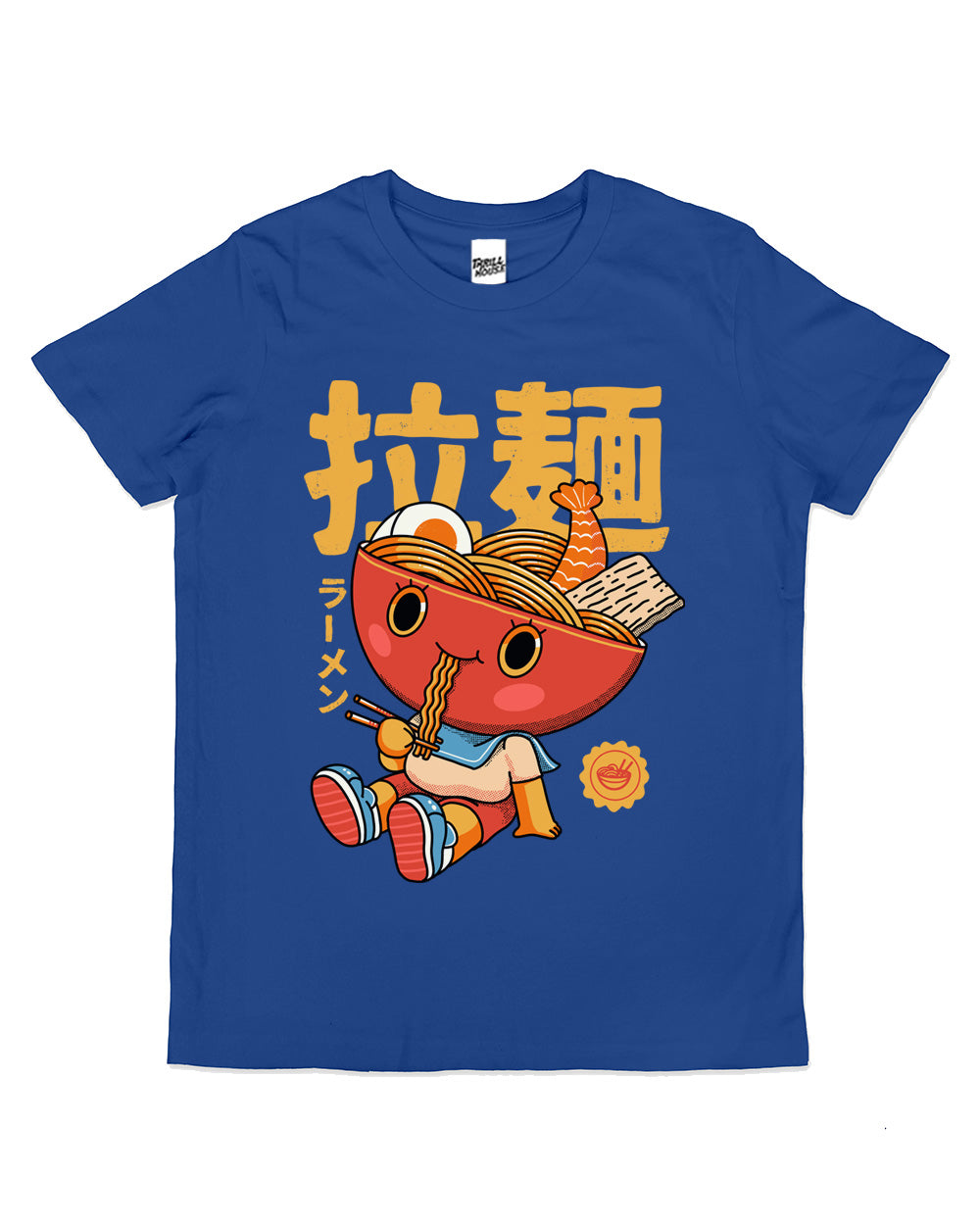 Ramen Boy Kids Noodles Japanese Foodie Funny Cute Cool Cotton Novelty T-Shirt