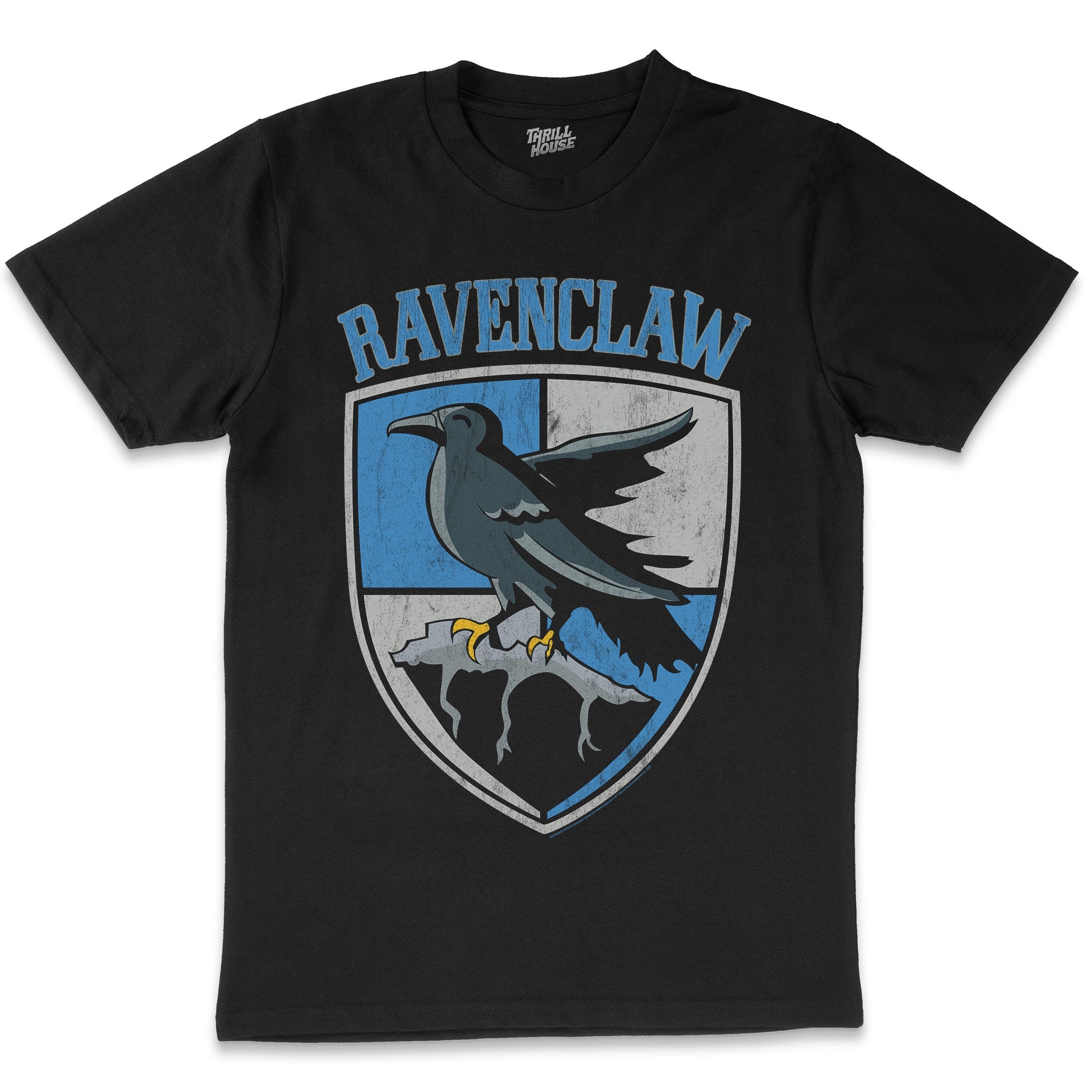 Harry Potter Ravenclaw Crest Hogwarts Witchcraft Wizardry School Officially Licensed Cotton T-Shirt