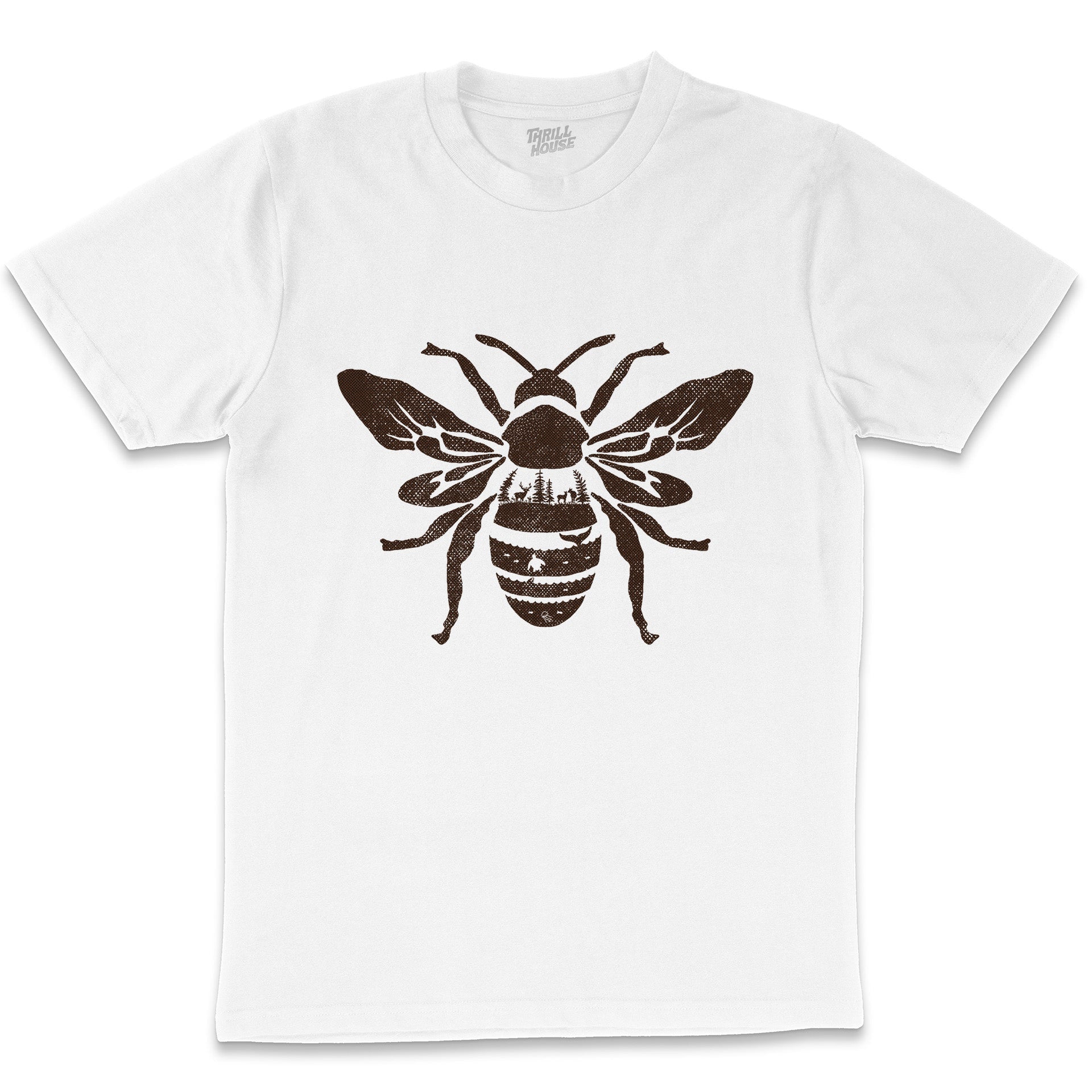 Save the Bees Bee Nature Insect Earth Environment Cotton T-Shirt