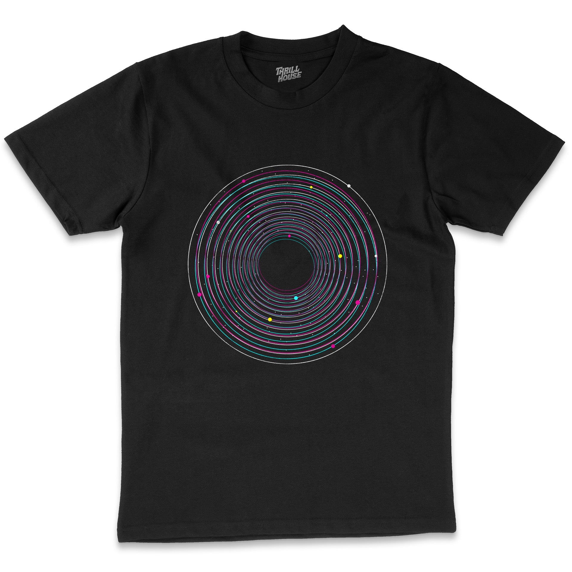 Solar System Space Planets Astronomy Stars Milky Way Earth Artsy Cotton T-Shirt