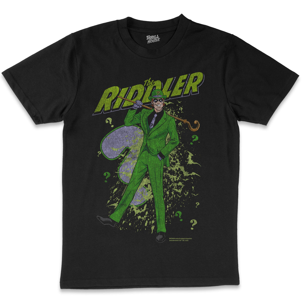 DC Comics The Riddler Batman Superhero Comic Book Villain Geek Nerd Re