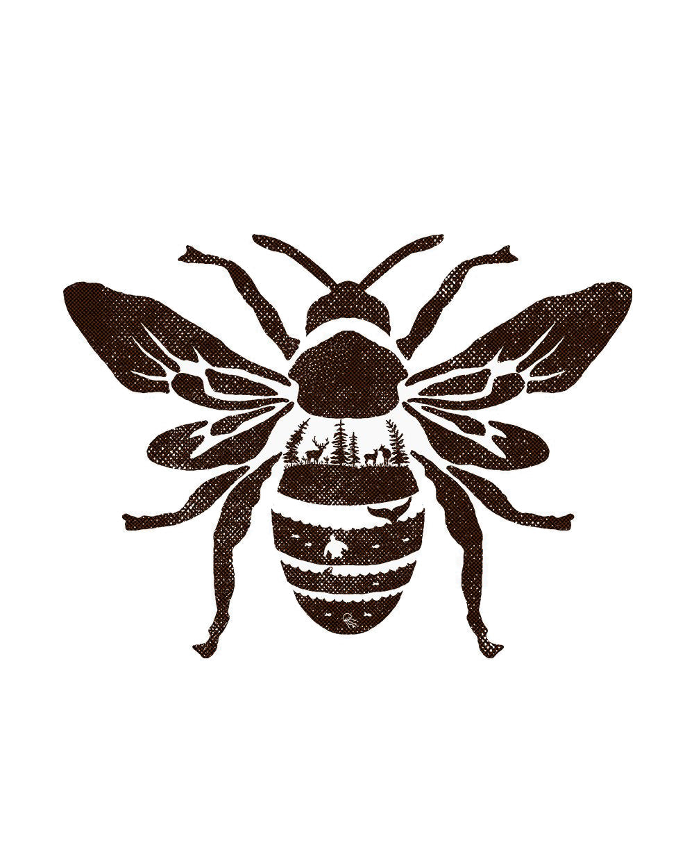 Save the Bees Bee Nature Insect Earth Environment Cotton T-Shirt