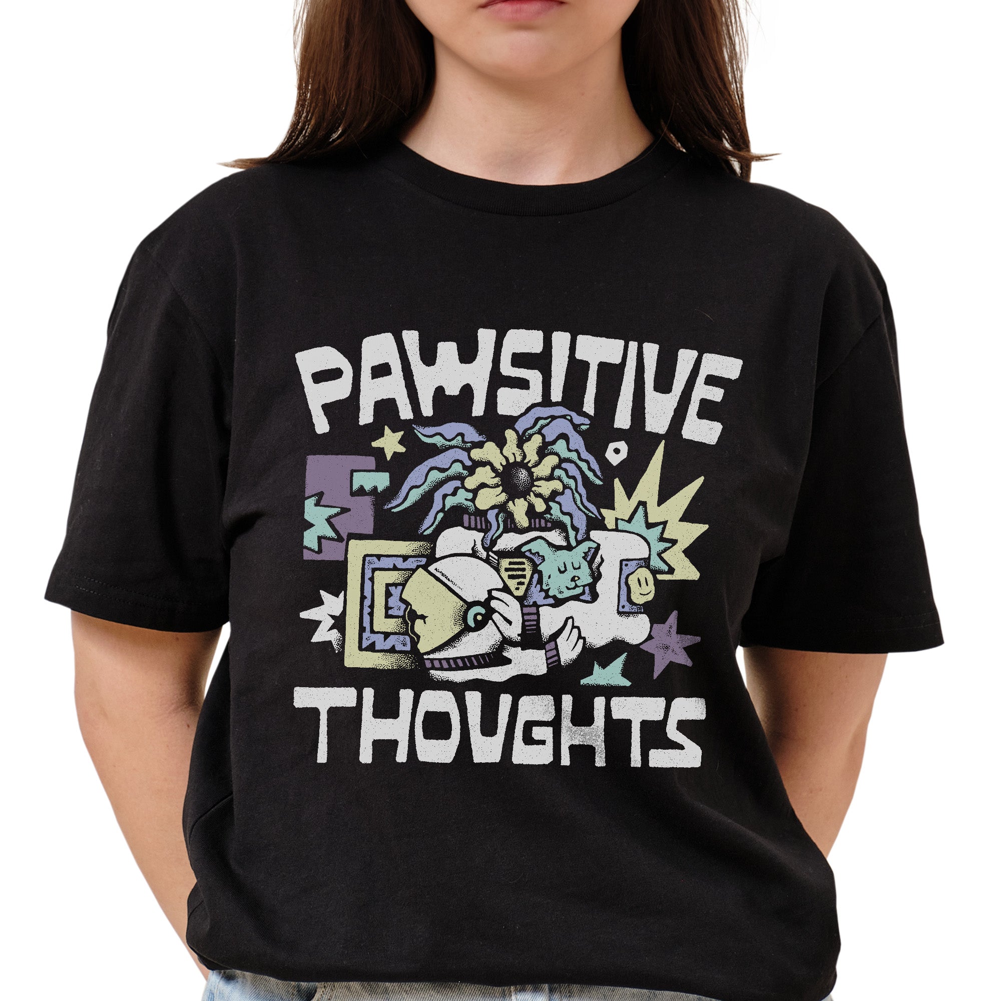 Pawsitive Thought T-Shirt