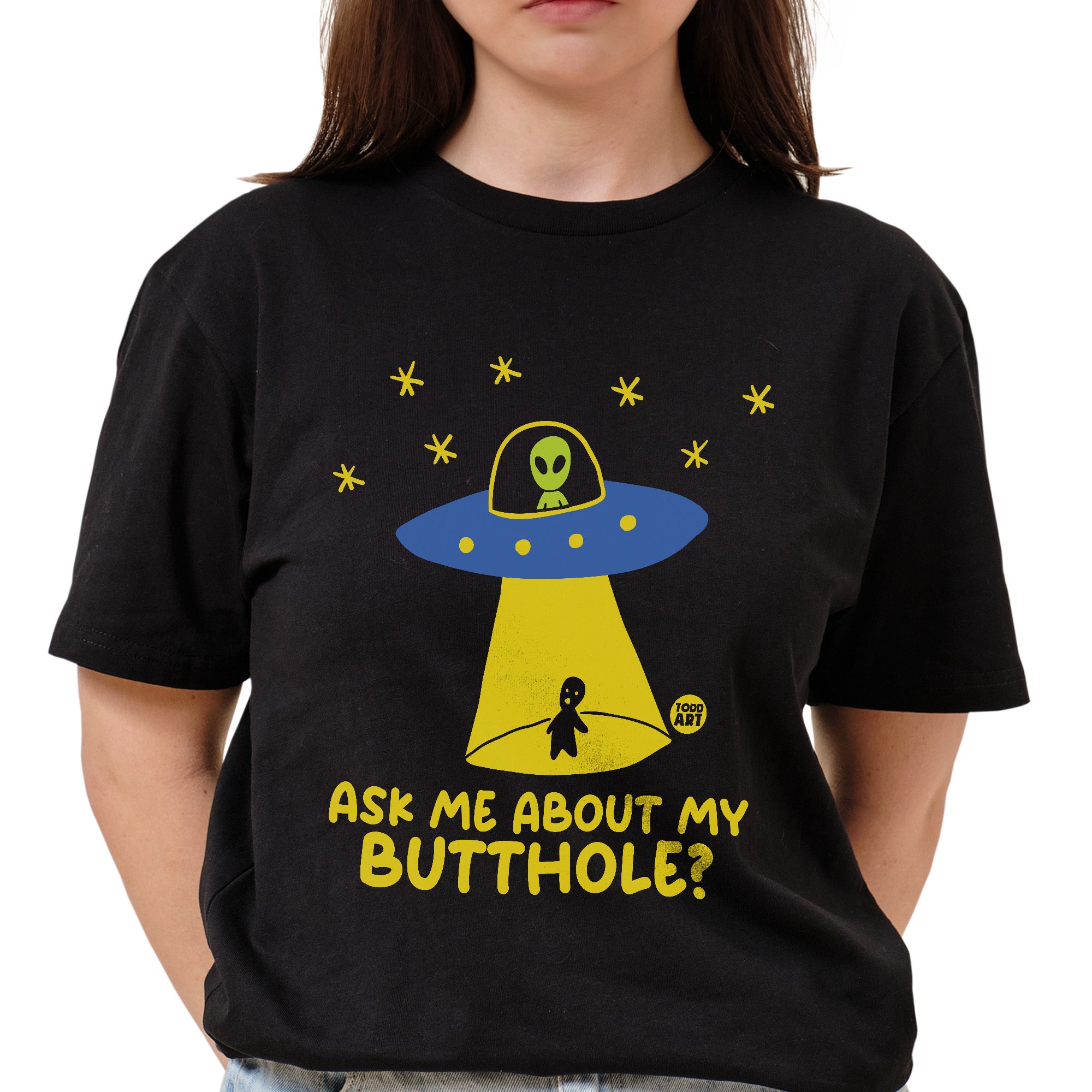 Ask Me About Butthole T-Shirt