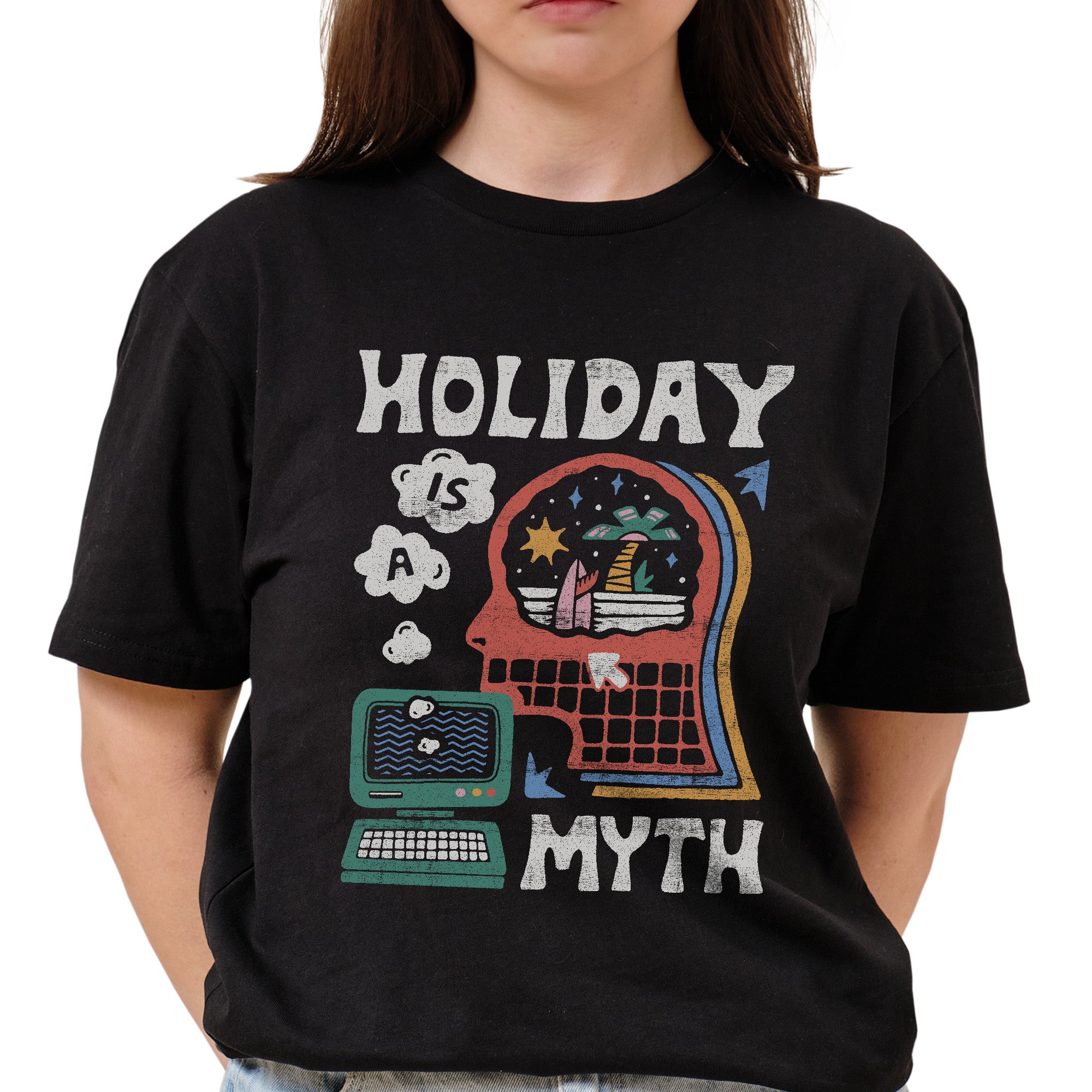 Holiday Is A Myth T-Shirt