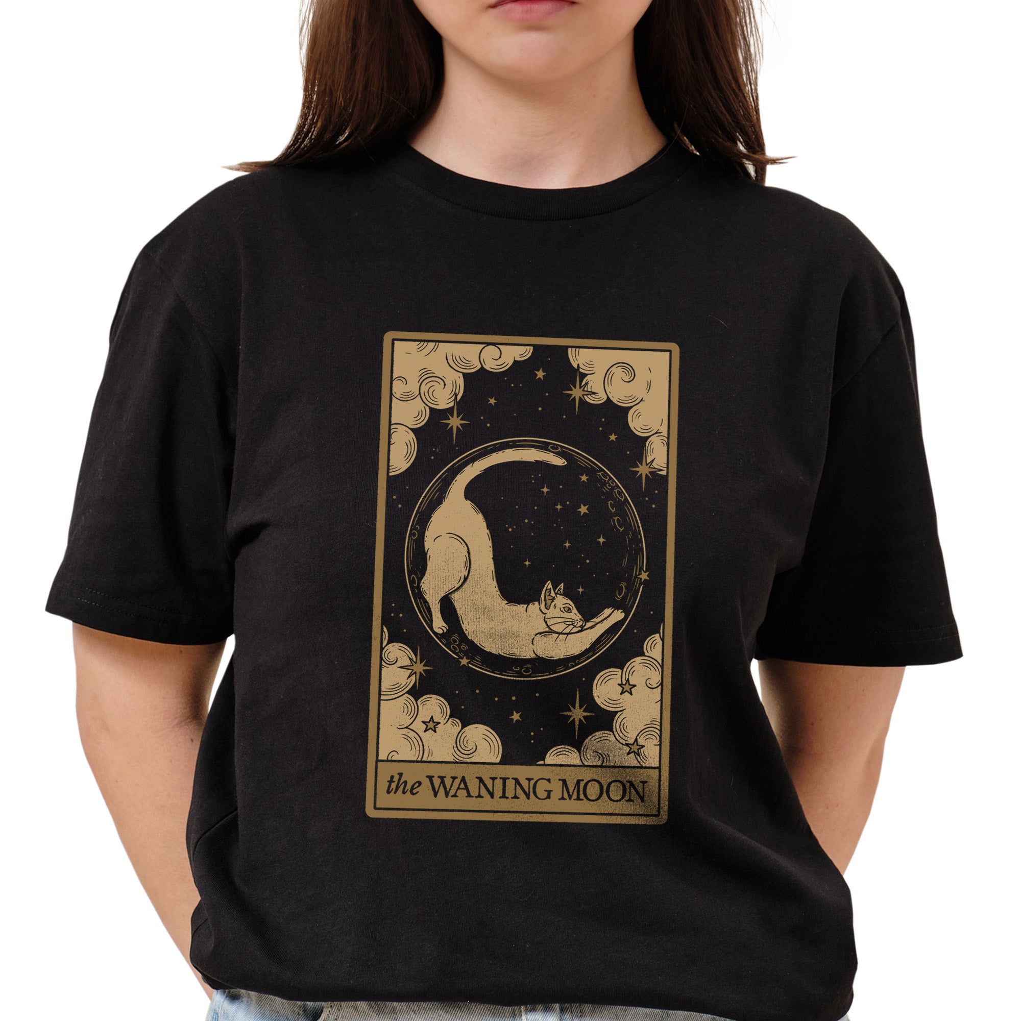 The Waning Moon Cat T-Shirt