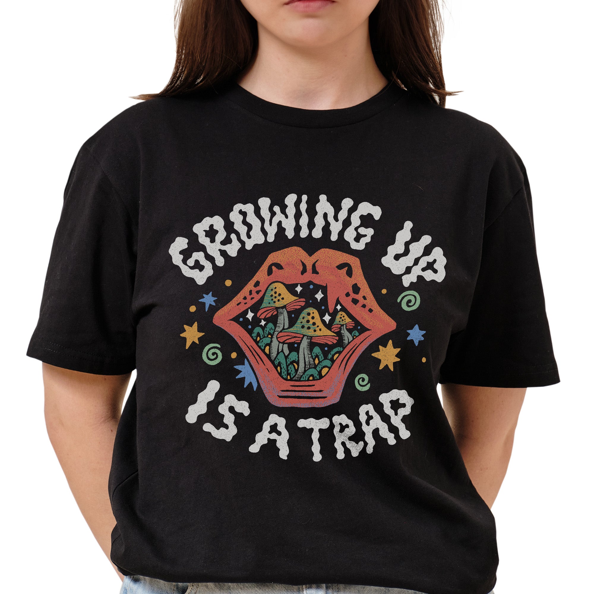 Growing Up Is A Trap T-Shirt