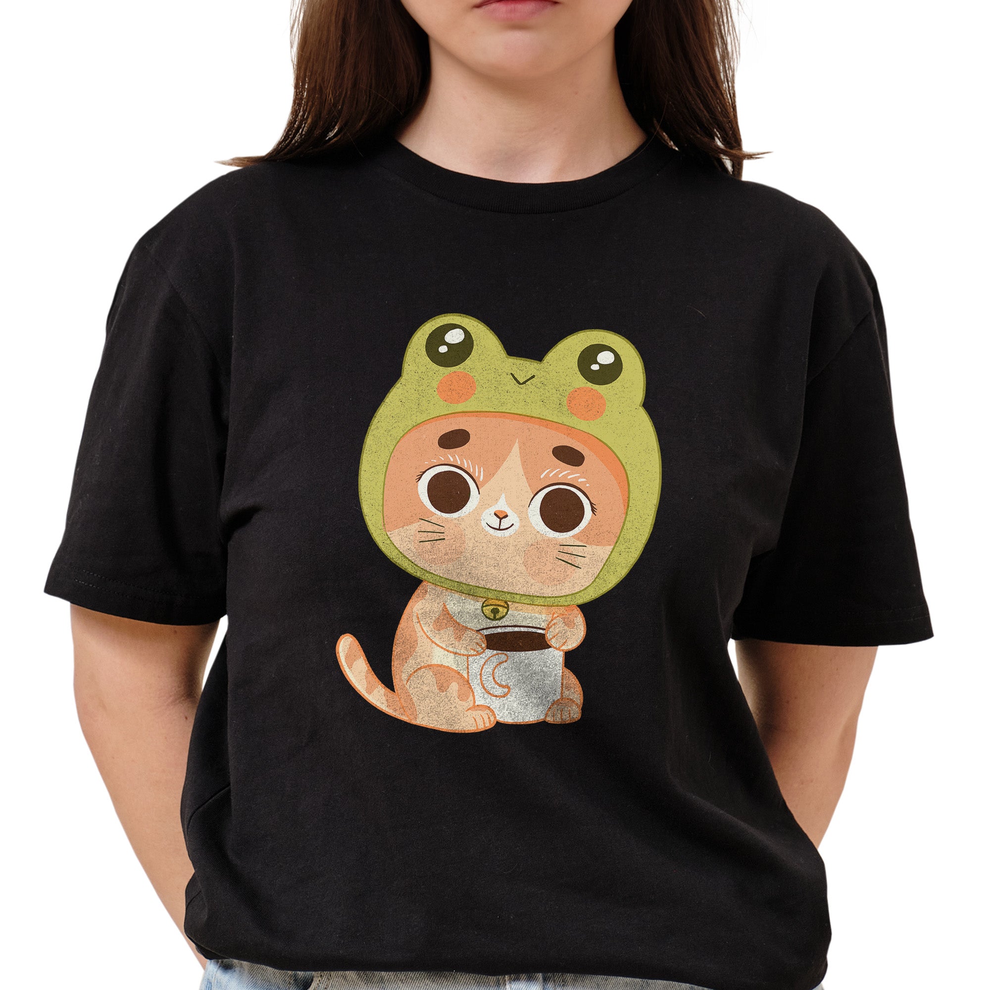 Frog Cat Coffee T-Shirt