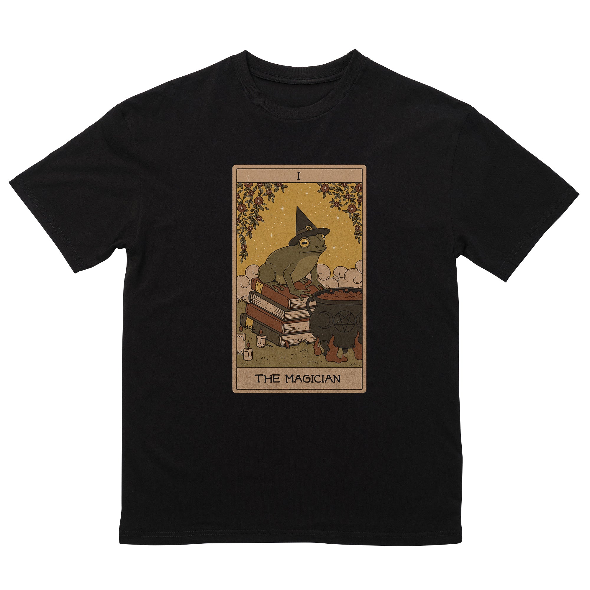 The Magician - Frogs Tarot T-Shirt