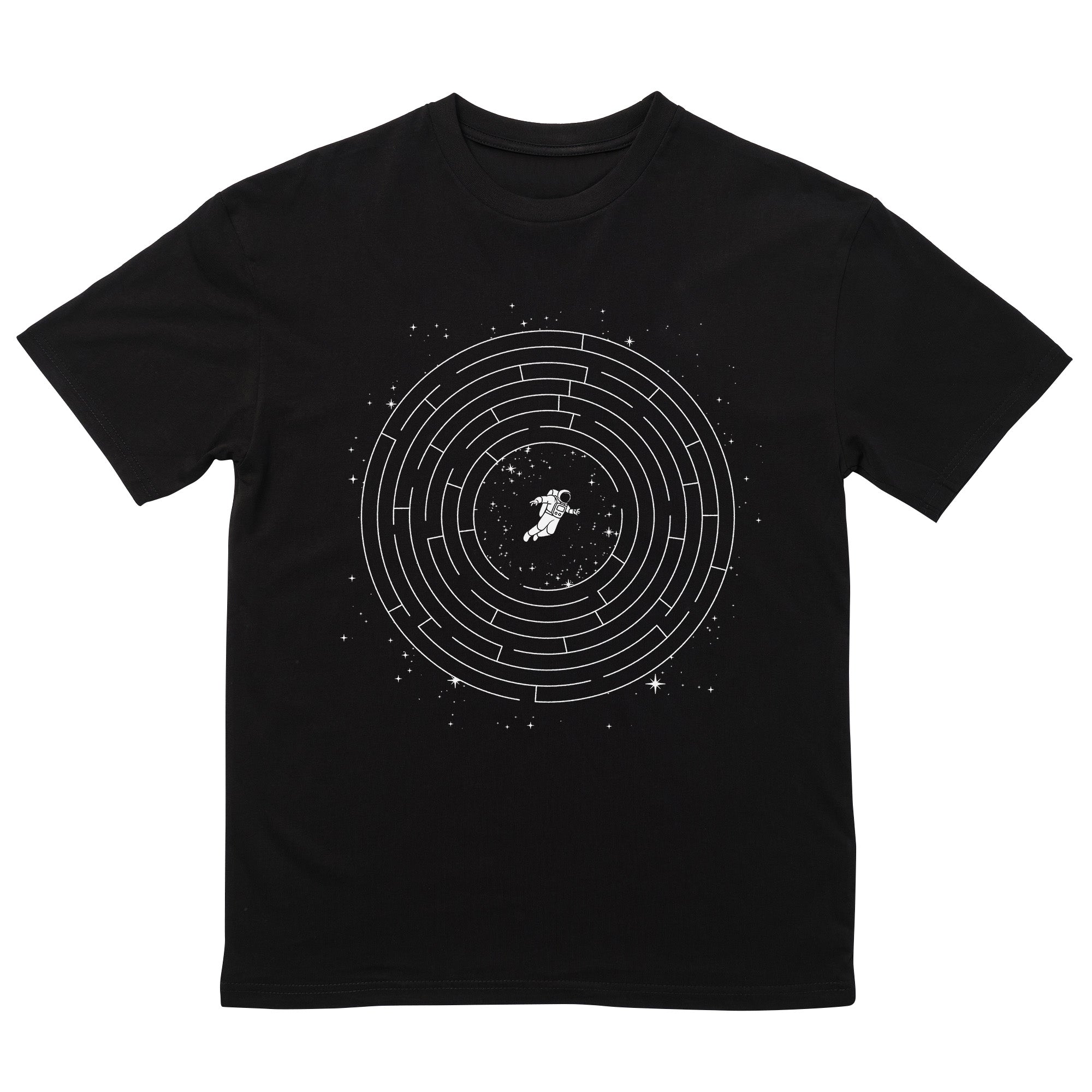 Astronaut Maze Adventure Labyrinth Exploration & Self-Discovery T-Shirt