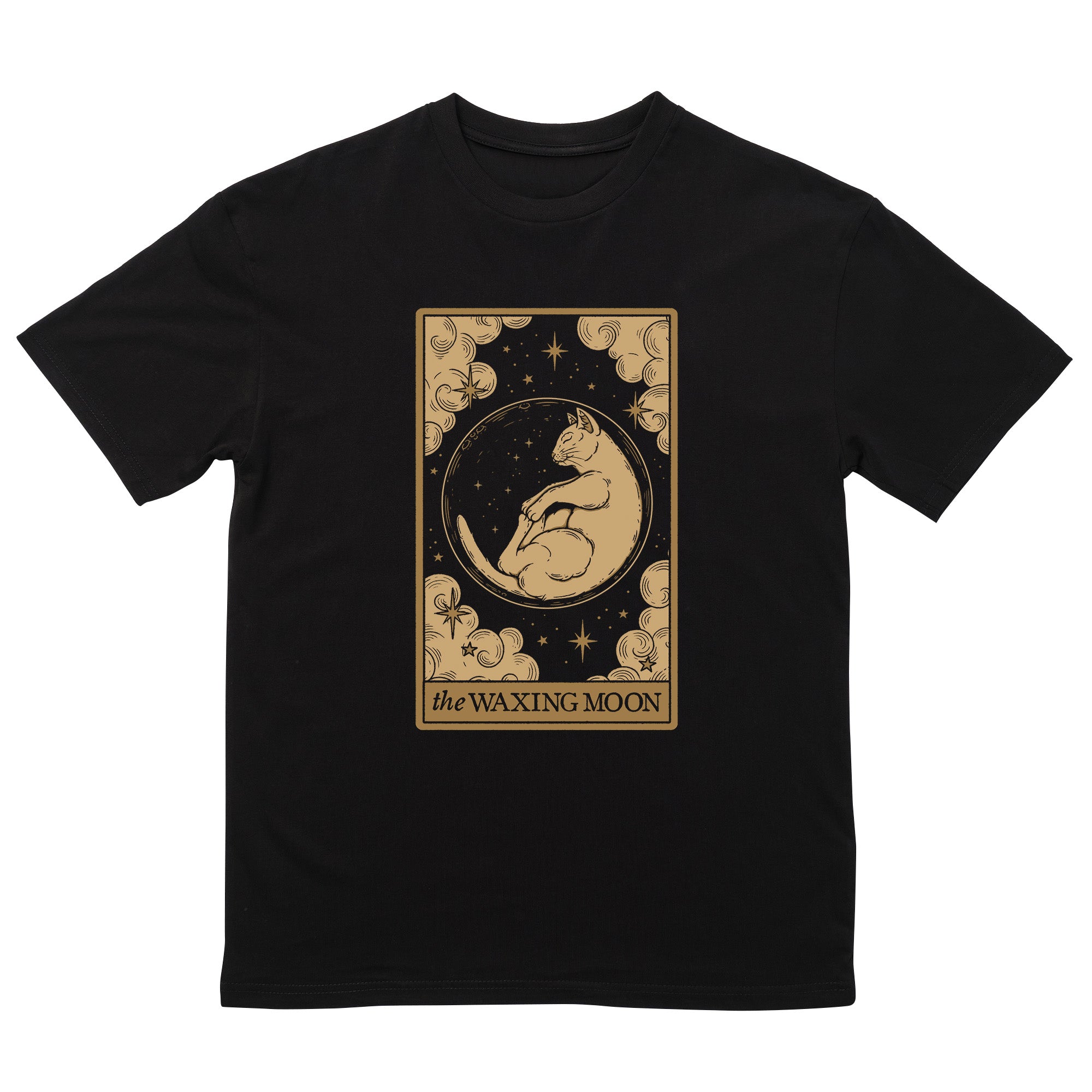 The Waxing Moon Cat T-Shirt