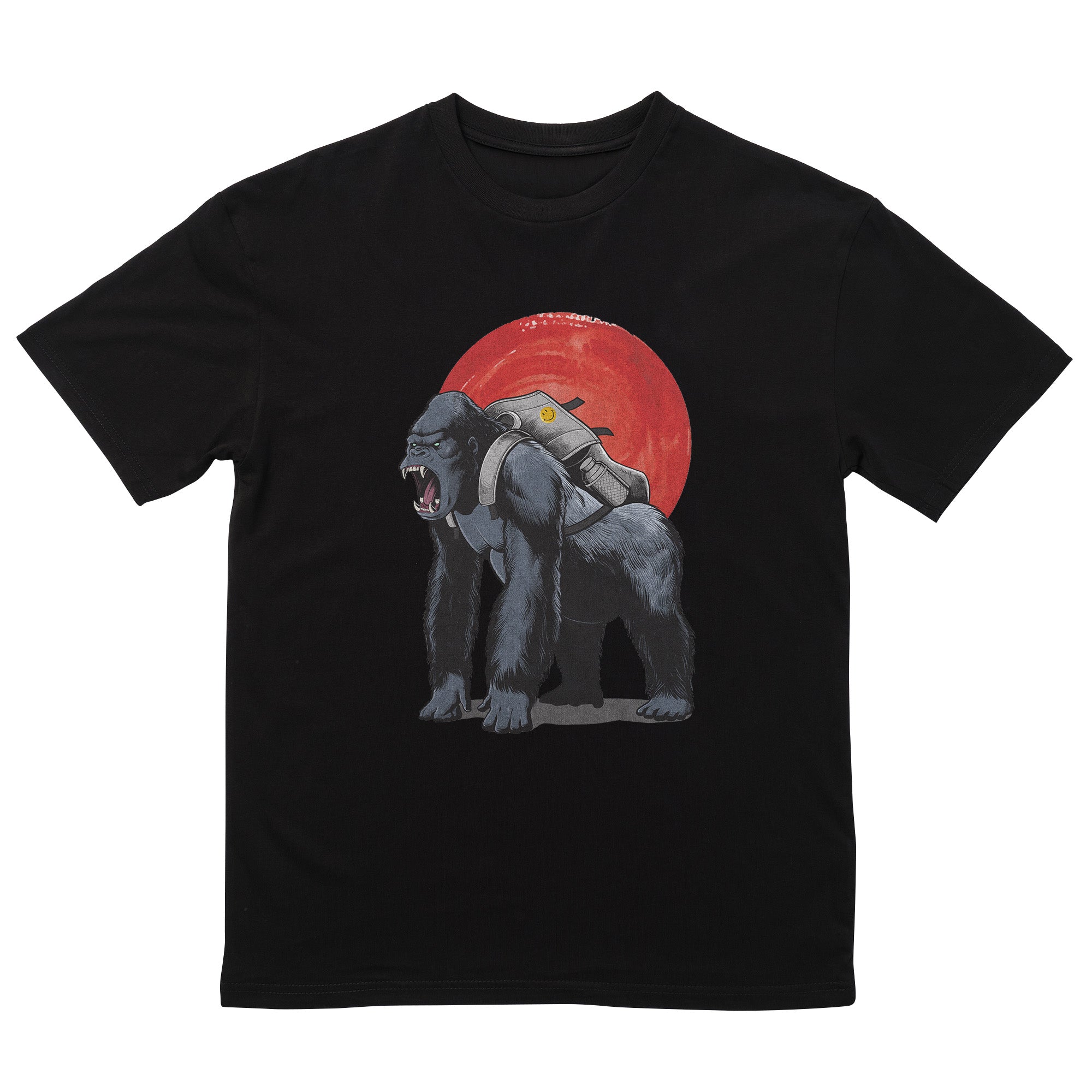 Silver Backpack Gorilla T-Shirt