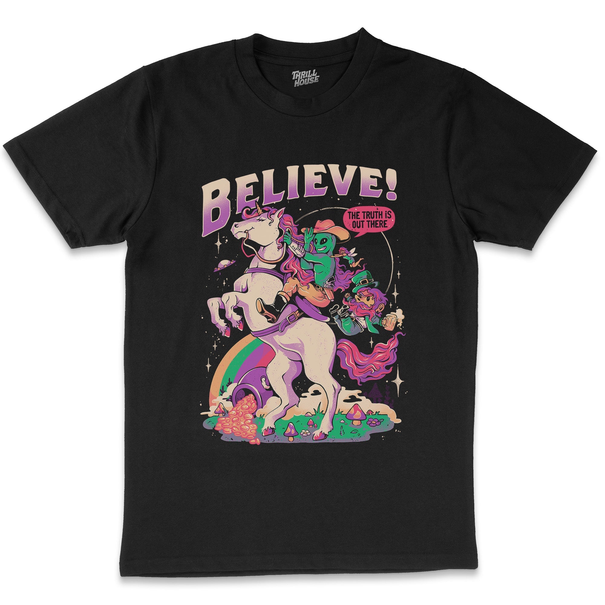 Believe! T-Shirt Australia Online Black