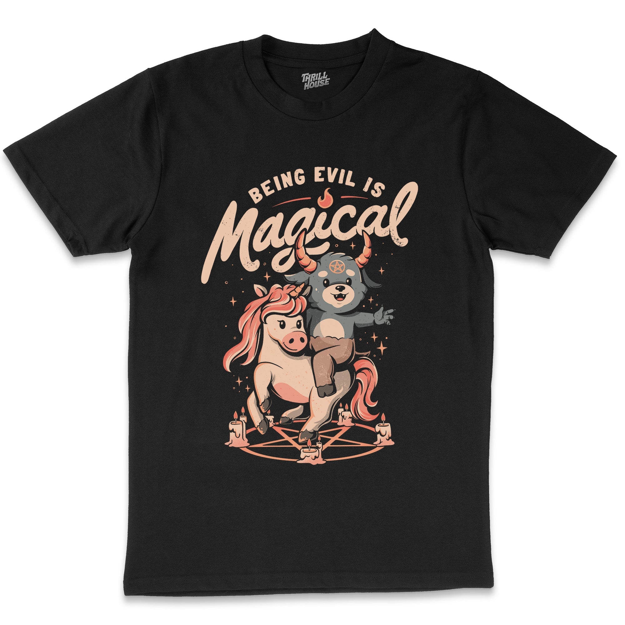 Being Evil Is Magical T-Shirt Australia Online Black