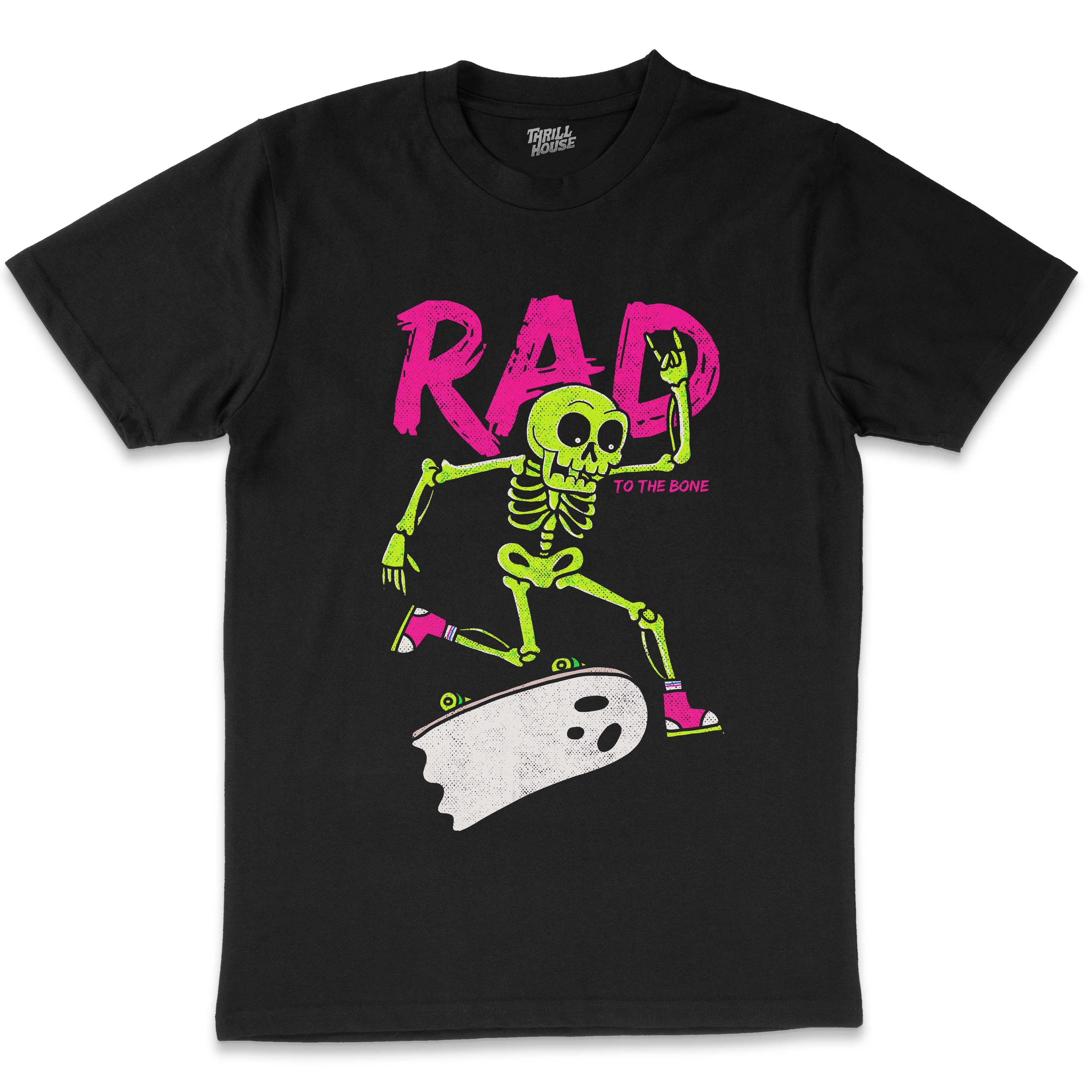 Rad To The Bone T-Shirt Australia Online Black