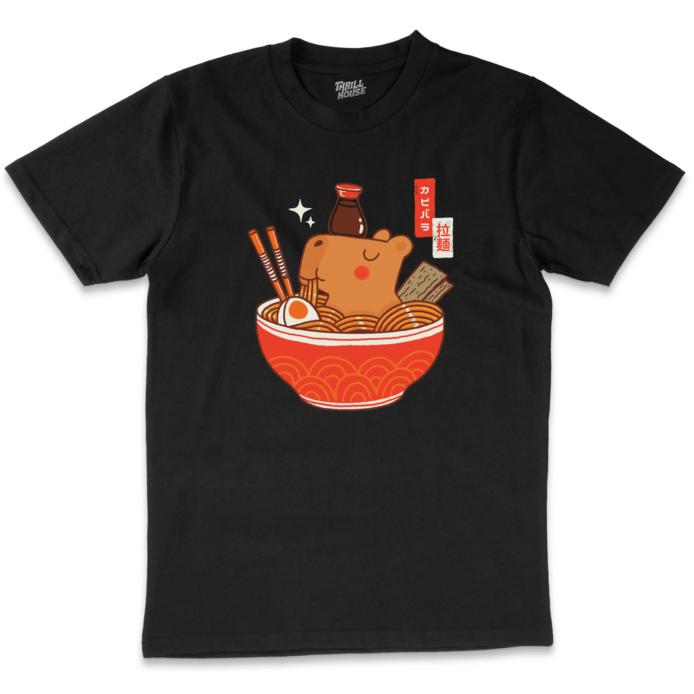 Capybara Ramen T-Shirt | Official PPMID Merch