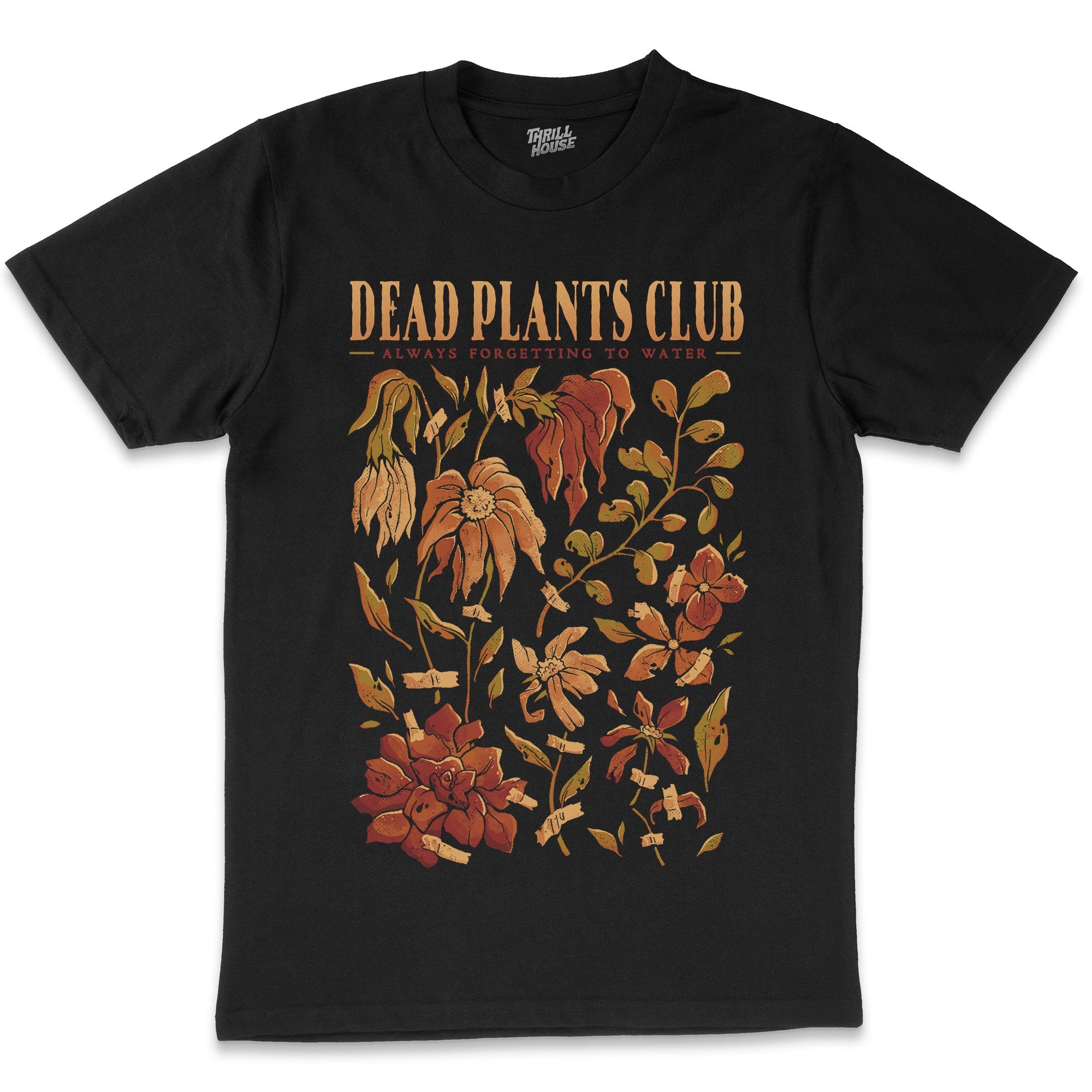 Dead Plants Club T-Shirt Australia Online Black