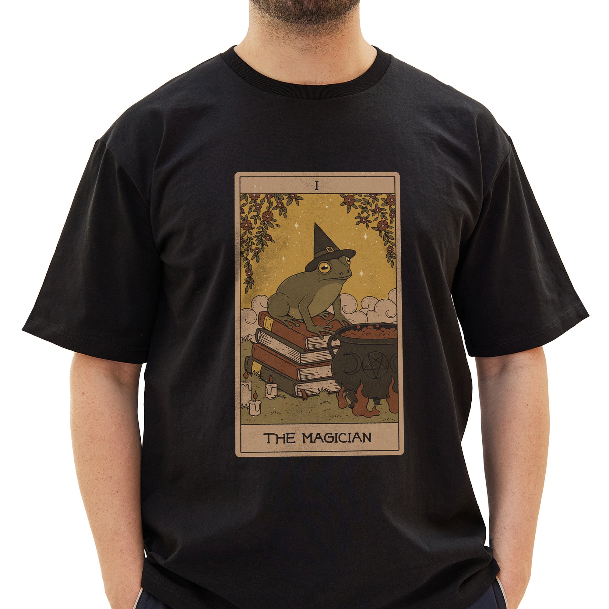 The Magician - Frogs Tarot T-Shirt