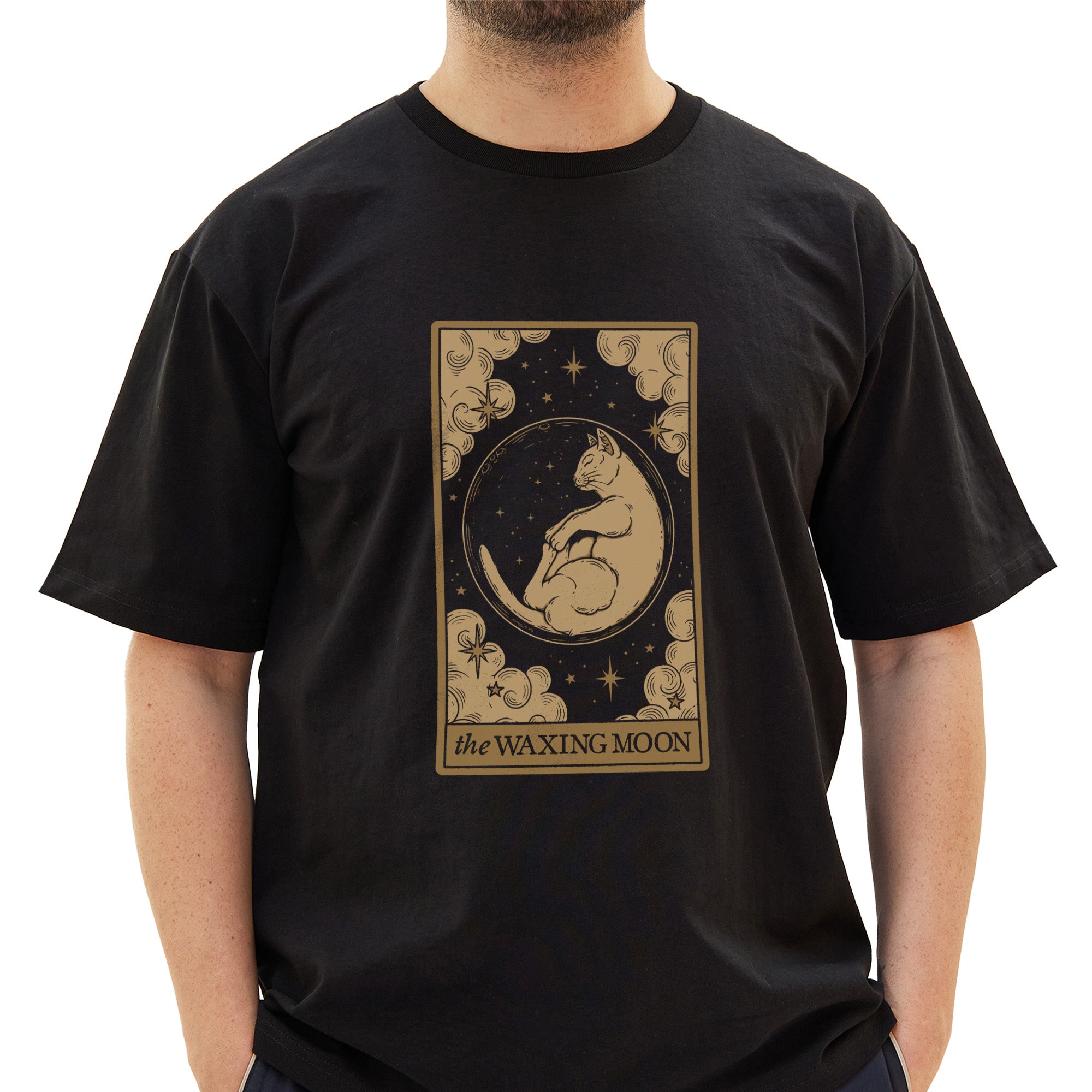 The Waxing Moon Cat T-Shirt