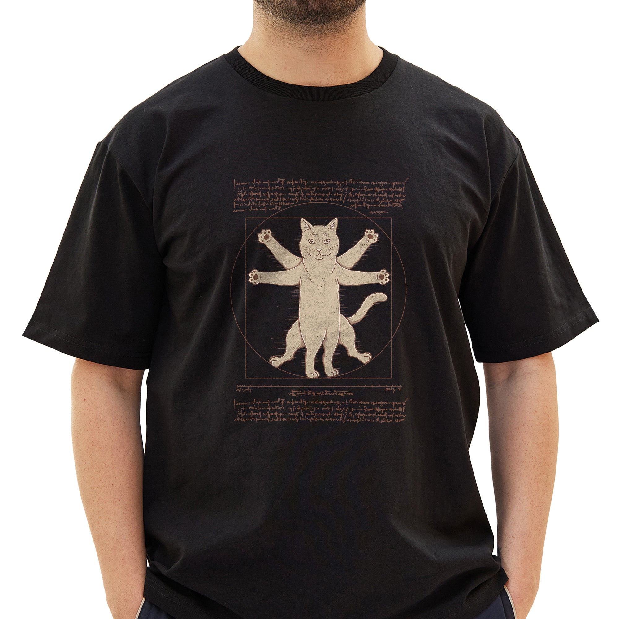 Vitruvian Cat T-Shirt