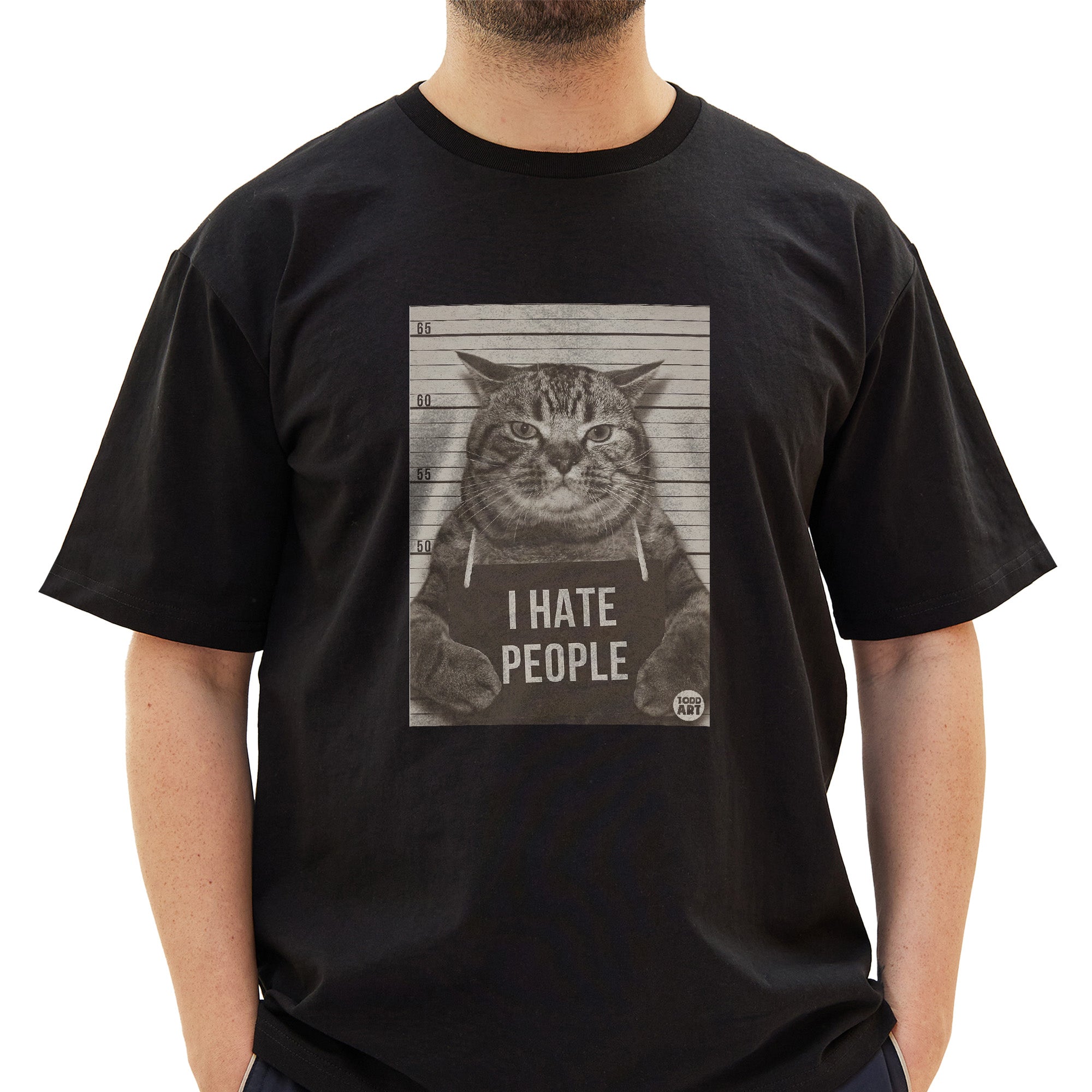 I hate People Cat T-Shirt