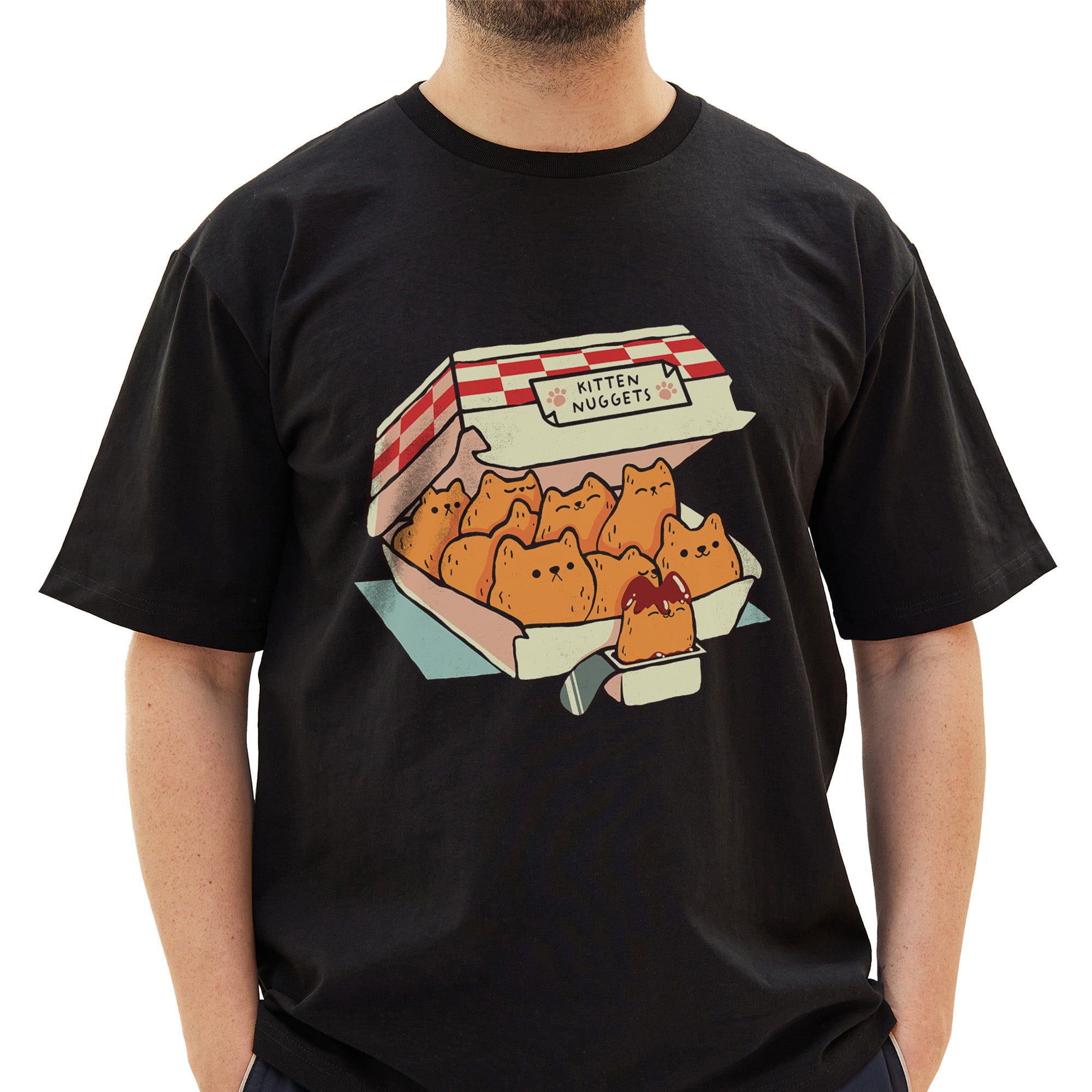 Kitten Nuggets Fast Food Cat T-Shirt