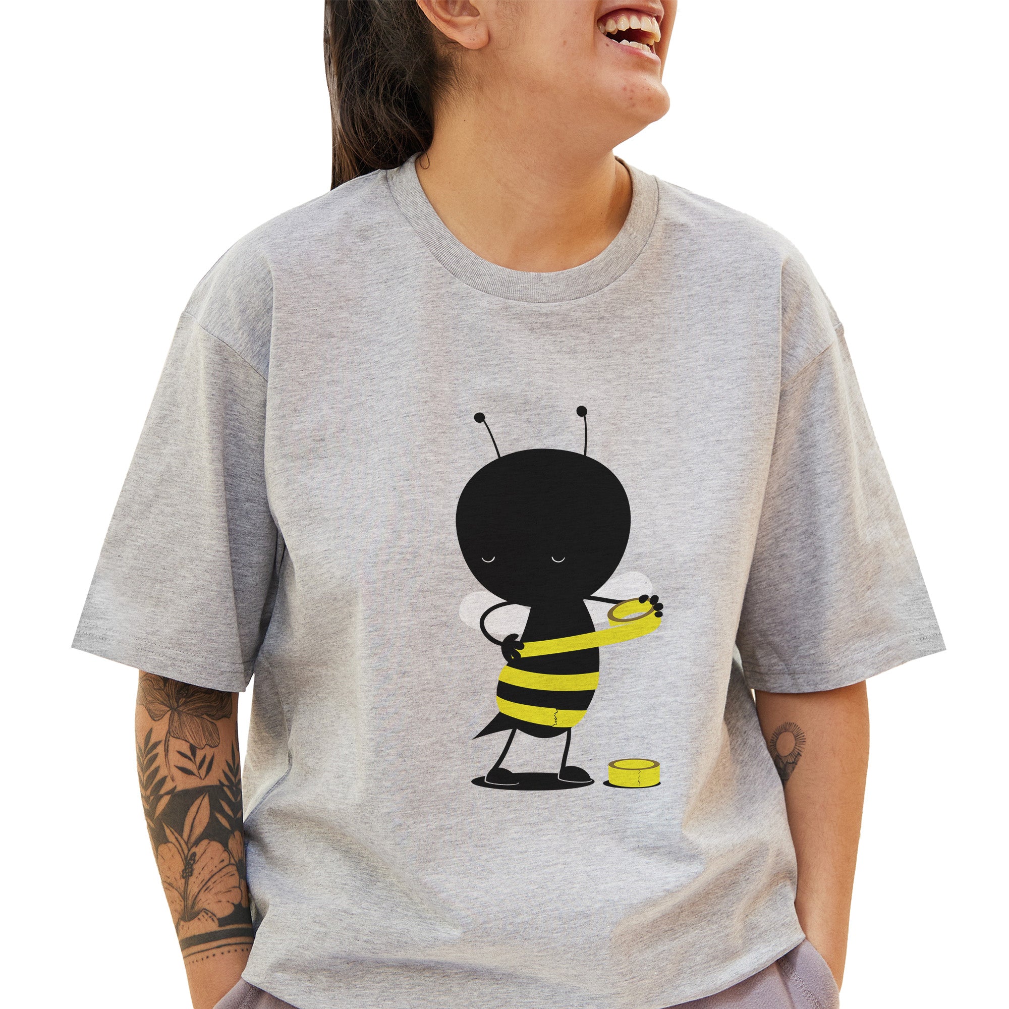 Wrap And Stripe T-Shirt
