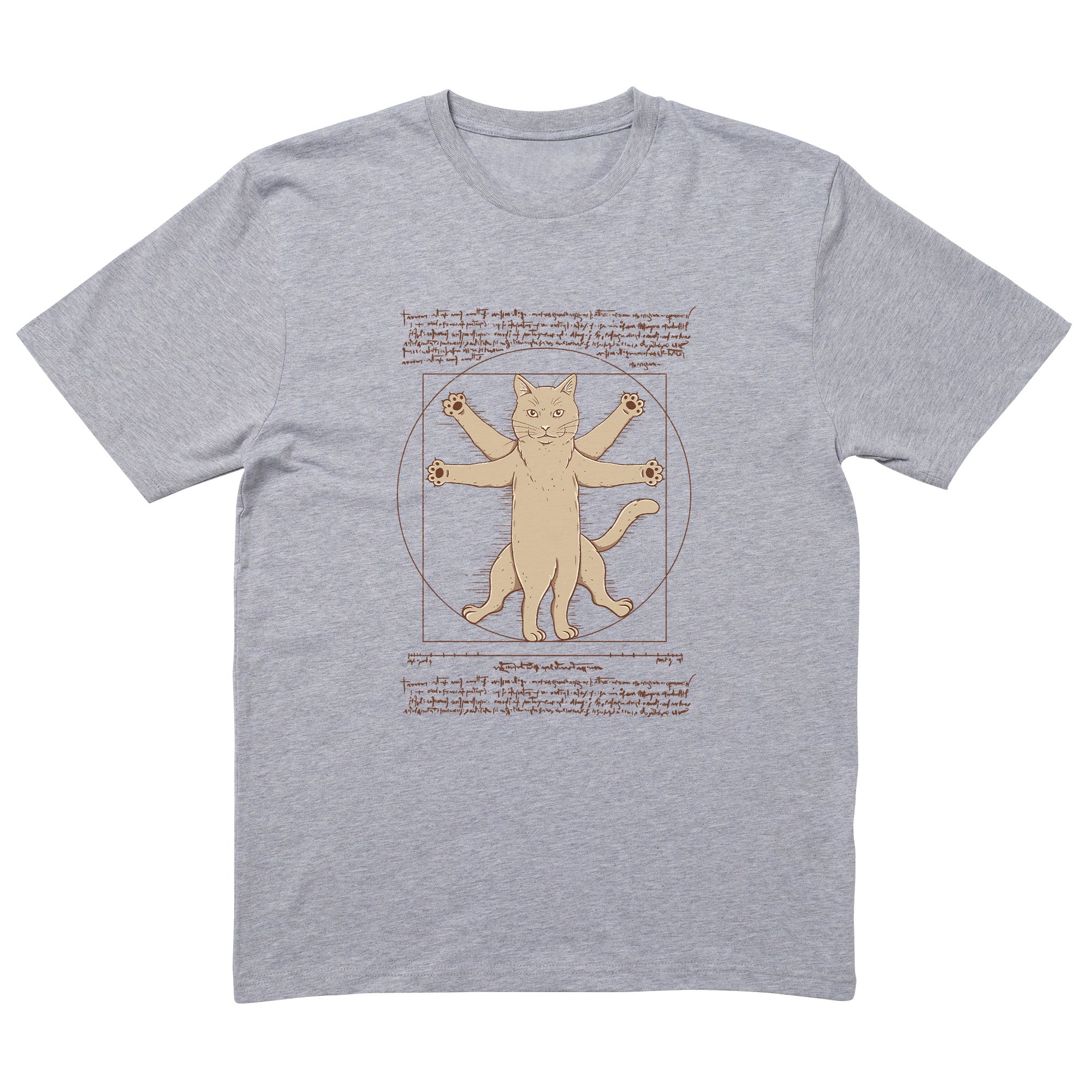 Vitruvian Cat T-Shirt