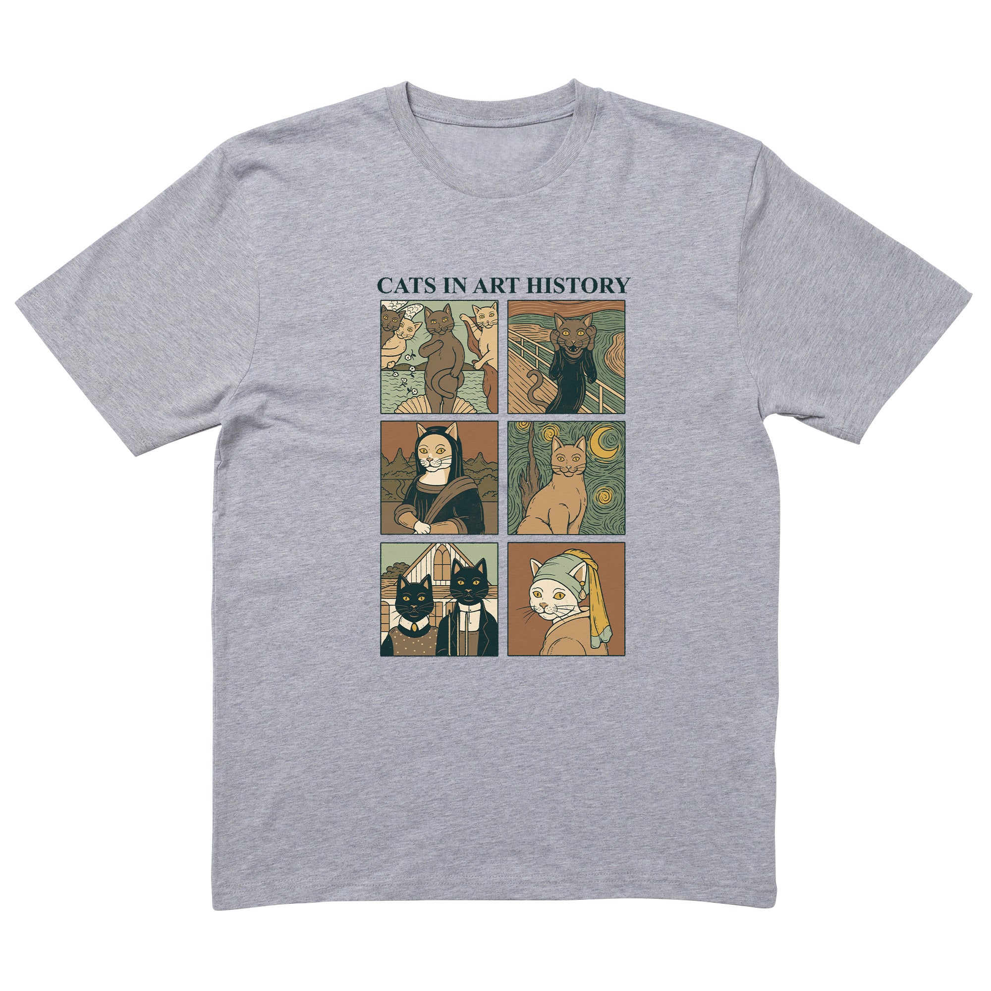 Cats in Art History T-Shirt