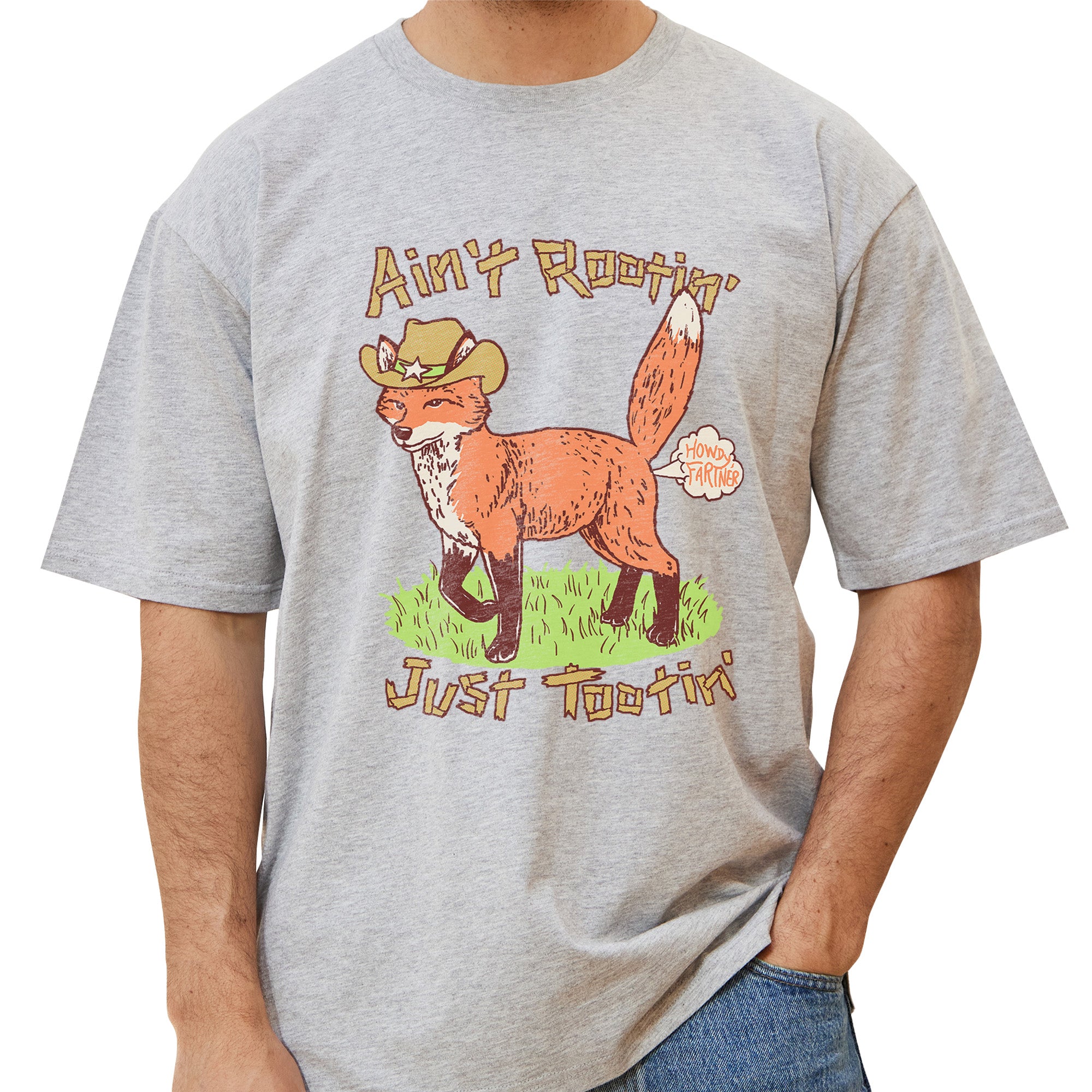 Aint Rootin Just Tootin T-Shirt