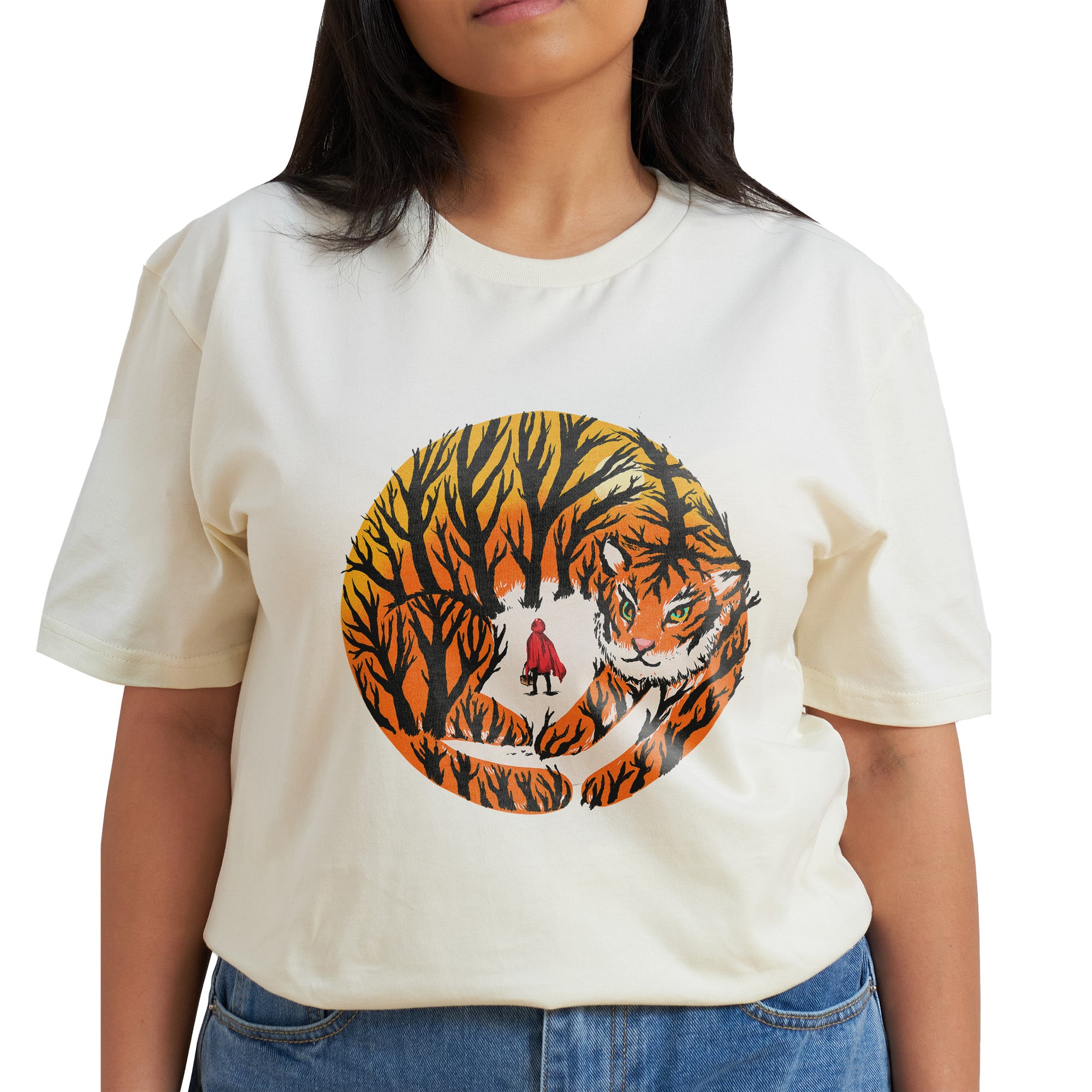 Red Riding Hood in Tiger Forest Multiverse T-Shirt
