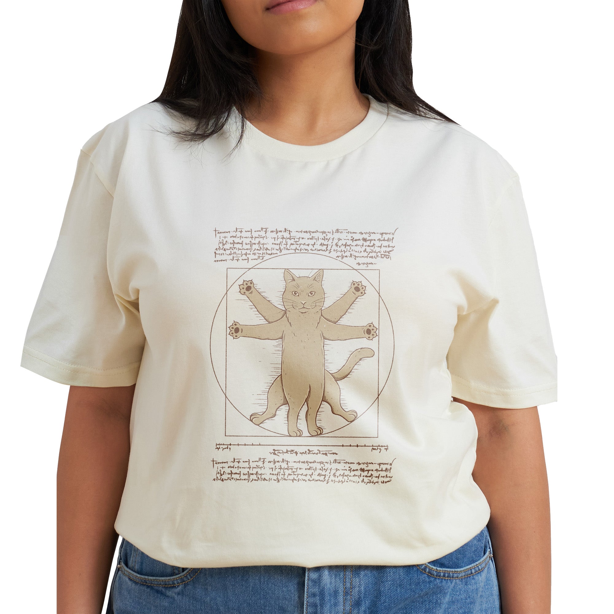 Vitruvian Cat T-Shirt