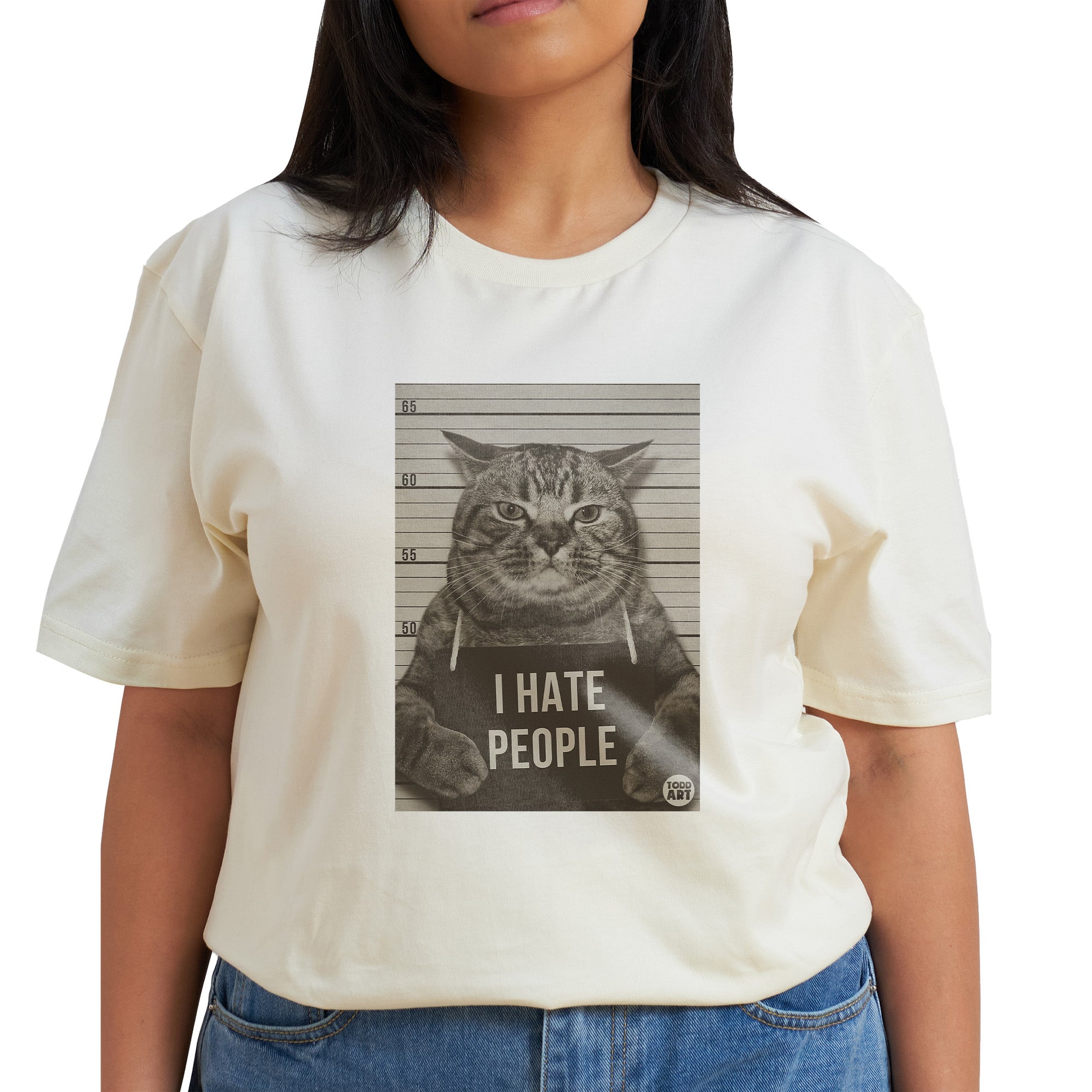 I hate People Cat T-Shirt