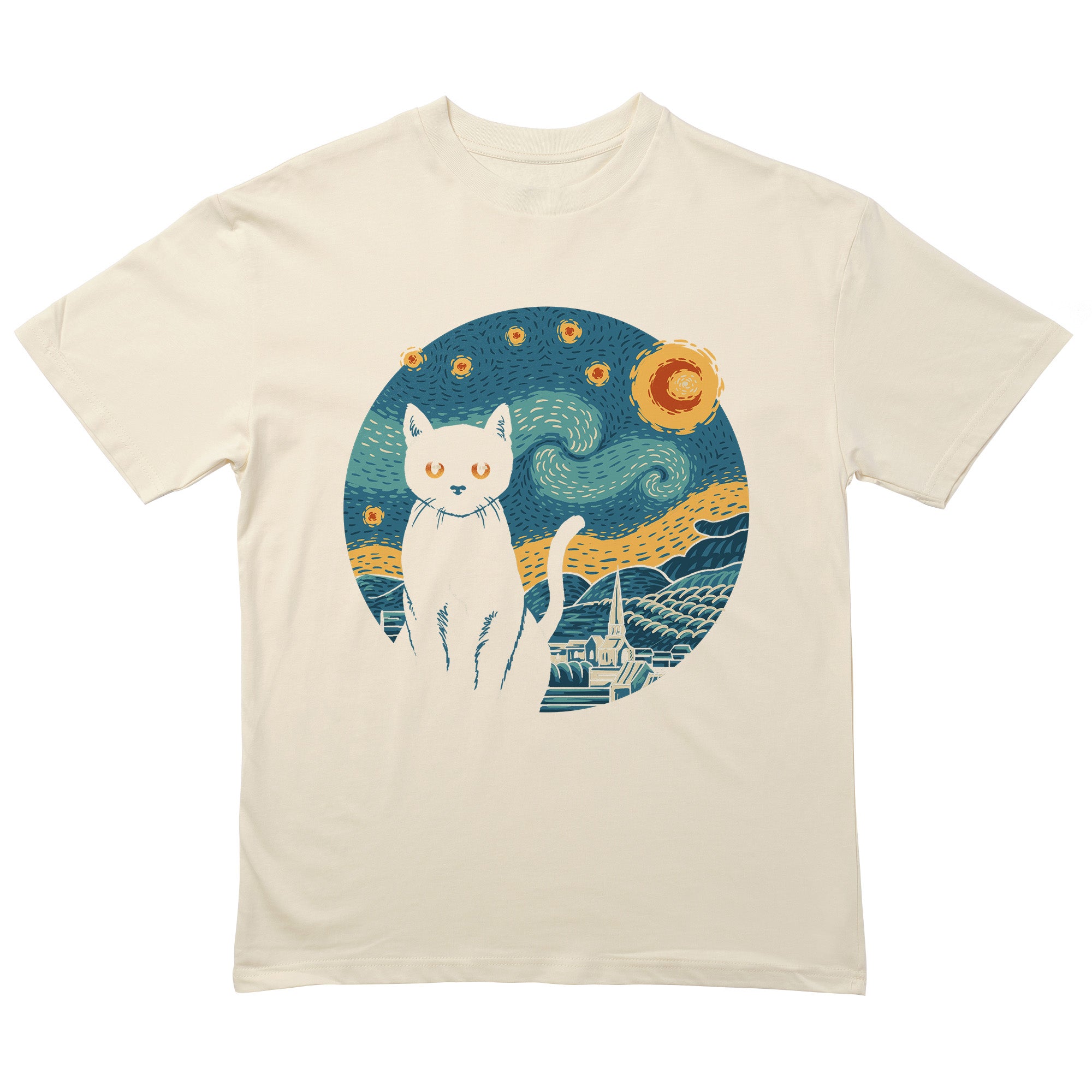 Purrfect Starry Night T-Shirt