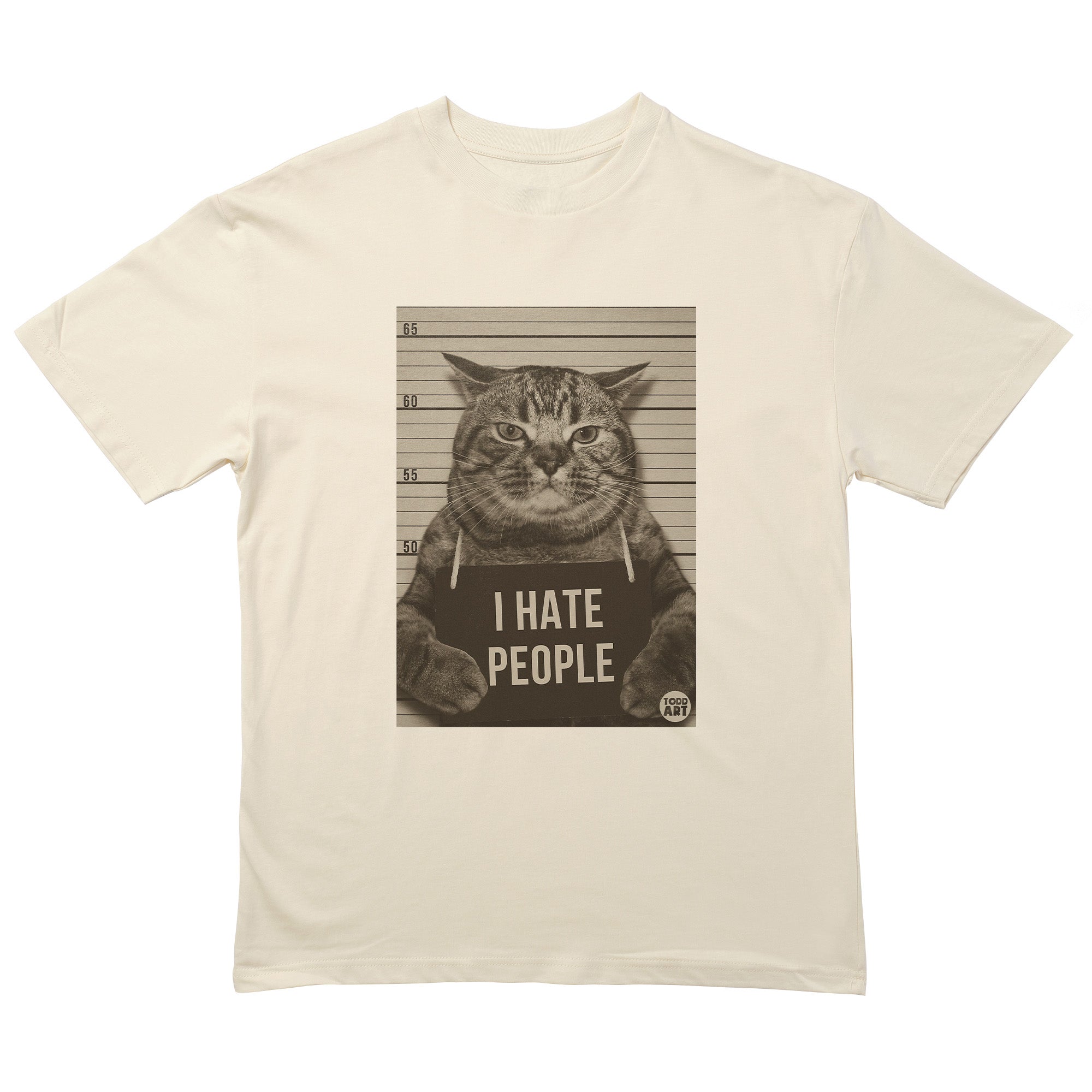 I hate People Cat T-Shirt