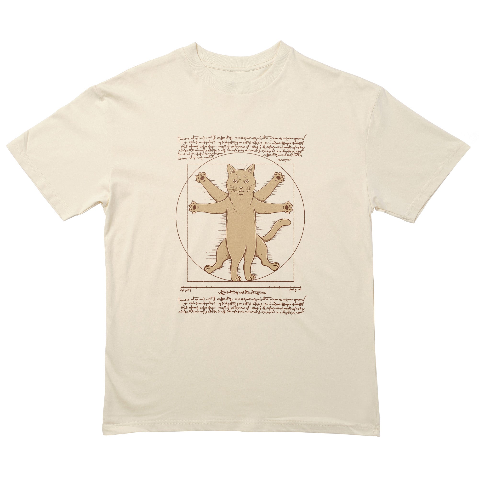 Vitruvian Cat T-Shirt