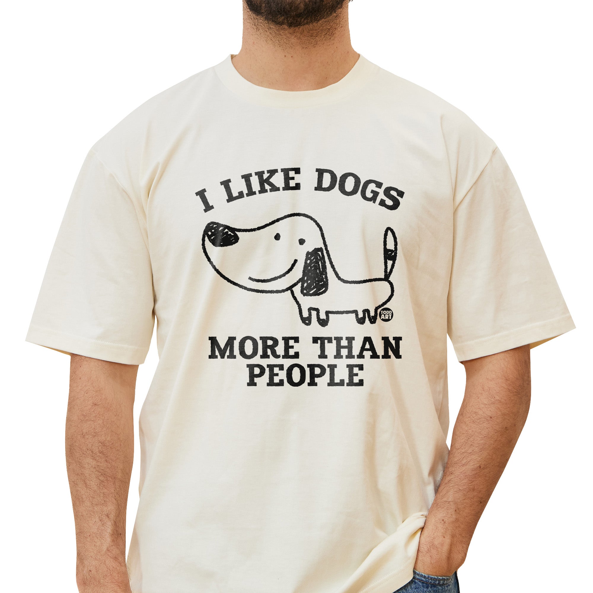 I Like Dogs More People T-Shirt