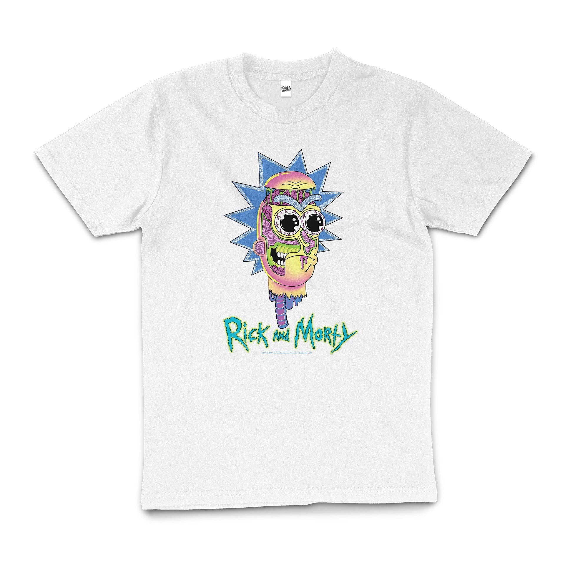 Rick And Morty Rick Sanchez Anatomy Funny Cartoon Licensed Cotton T-Shirt