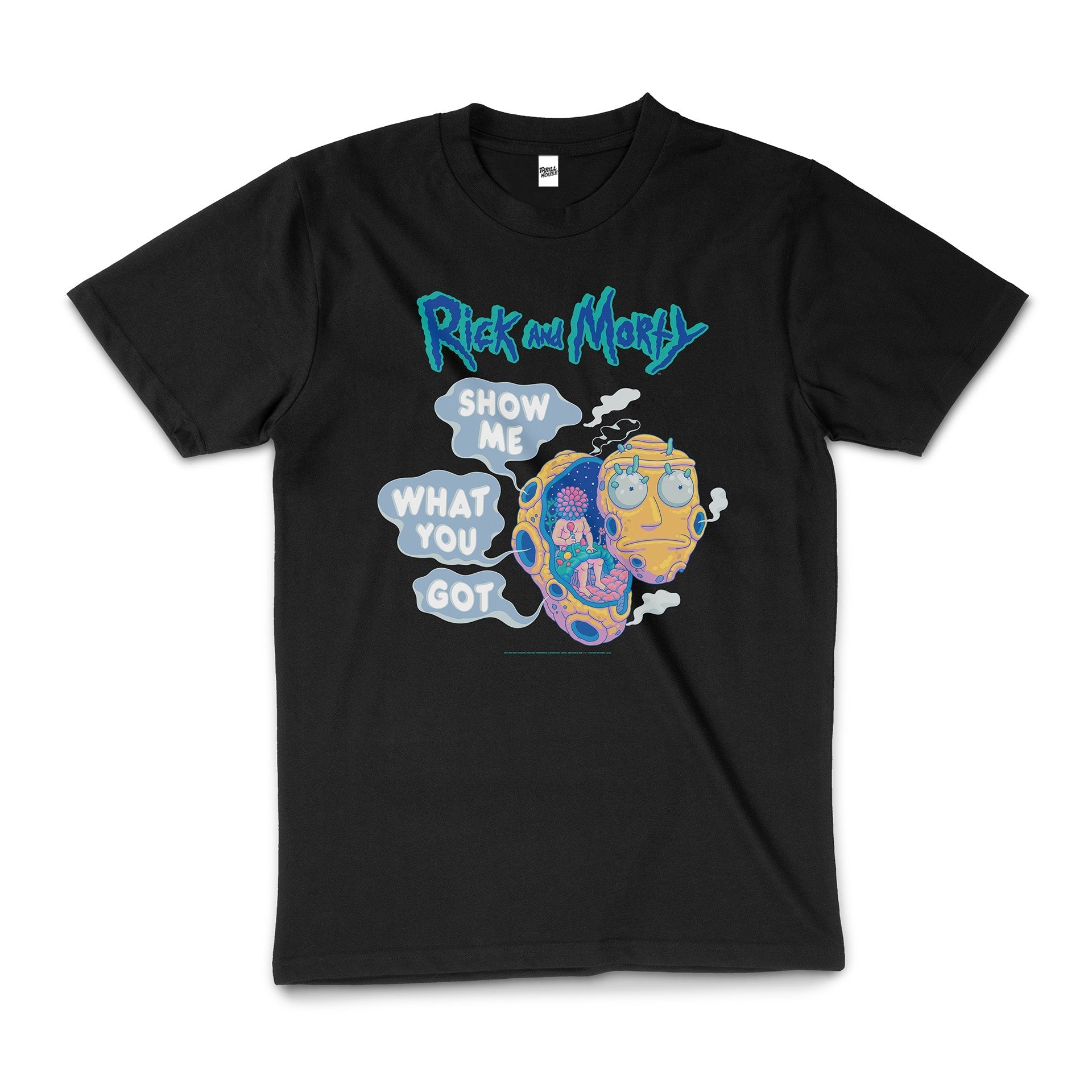 Rick And Morty Show Me What You Got Cromulon Funny Cartoon Officially Licensed Cotton T-Shirt