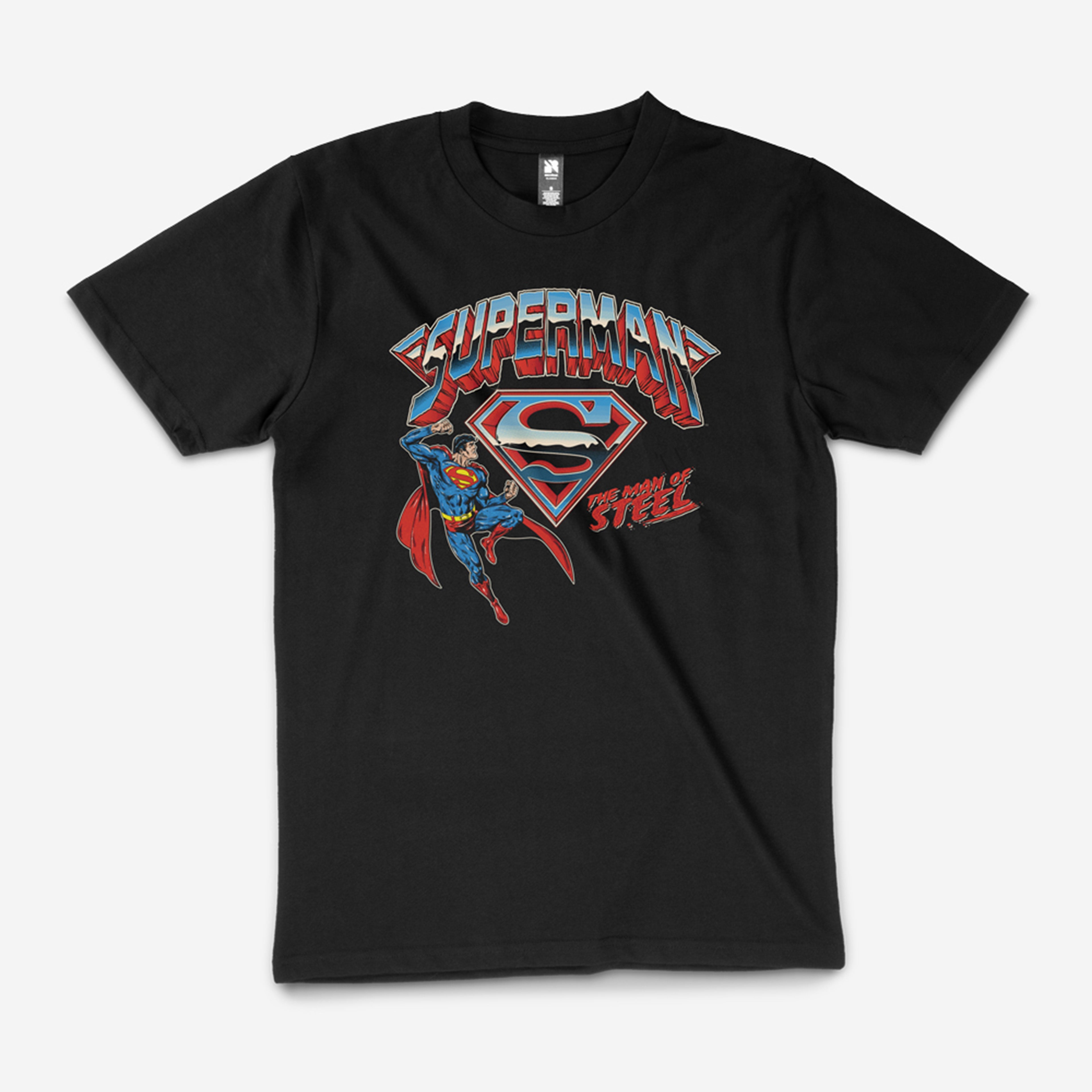 Retro superman t shirt online