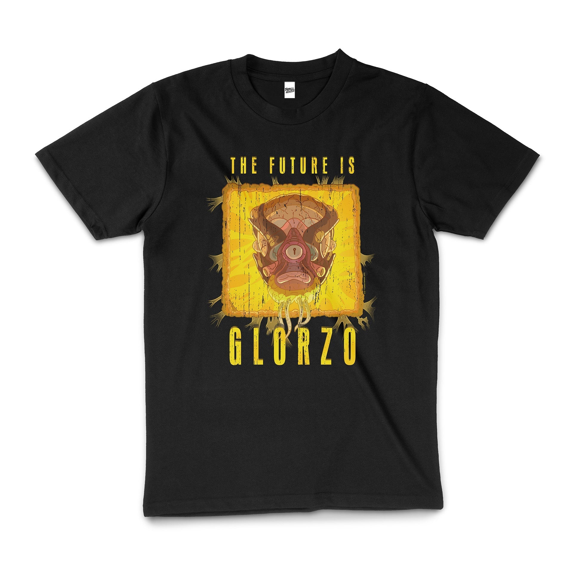 Rick And Morty The Future Is Glorzo Funny Cartoon Rude Offensive TV Show Officially Licensed T-Shirt