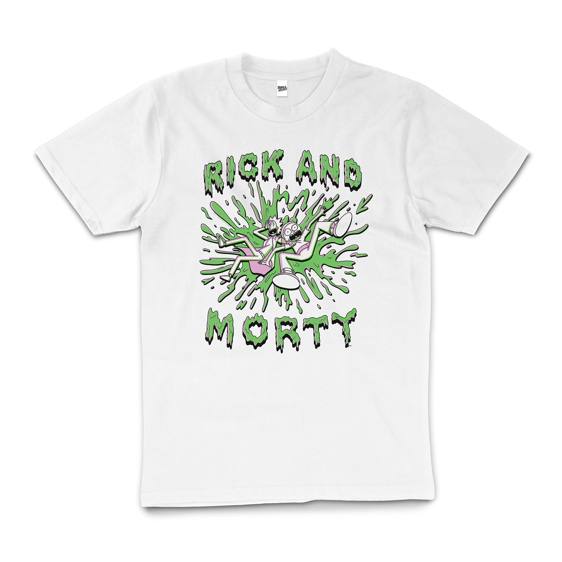 Rick And Morty Rude Funny Cartoon Vat Of Acid Officially Licensed T-Shirt